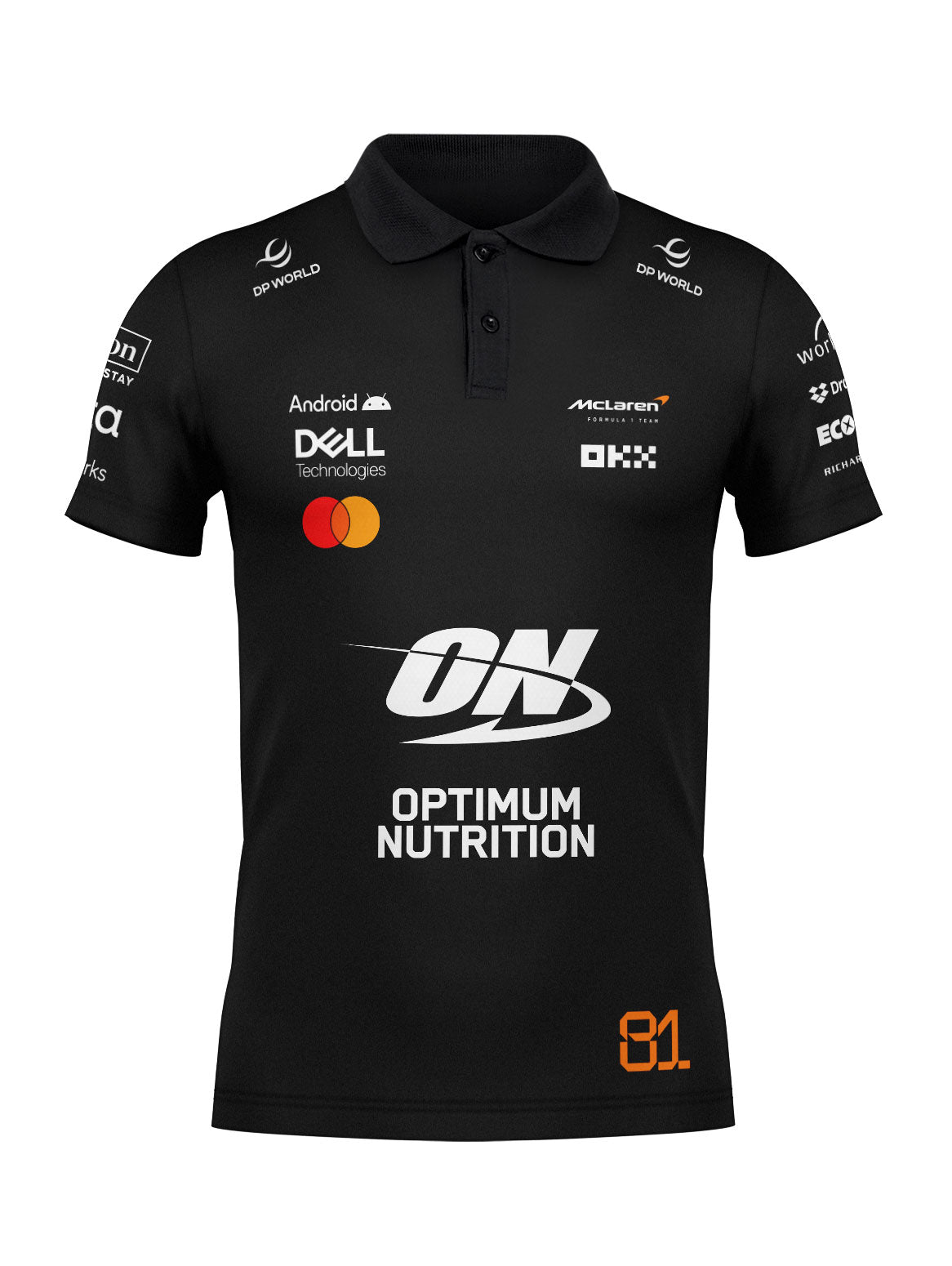 Oscar Piastri McLaren F1 2026 Polo Shirt