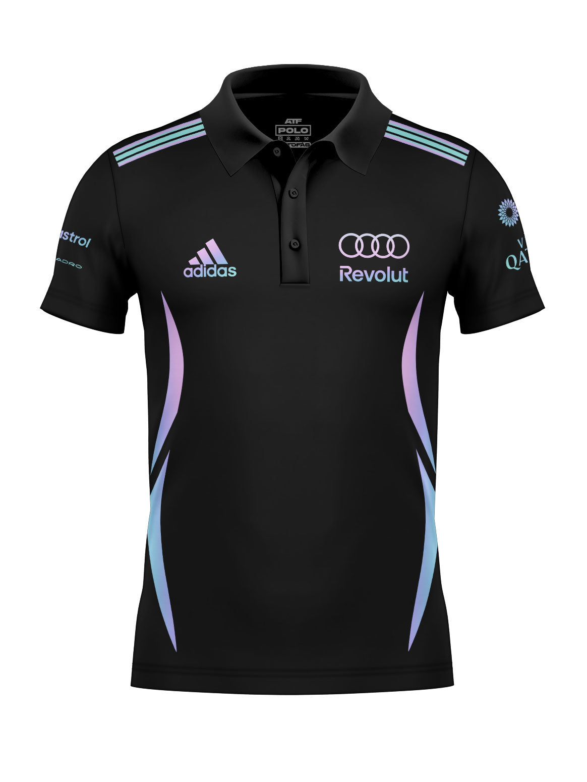 Audi Team 2026 Miami Edition Black Polo Shirt