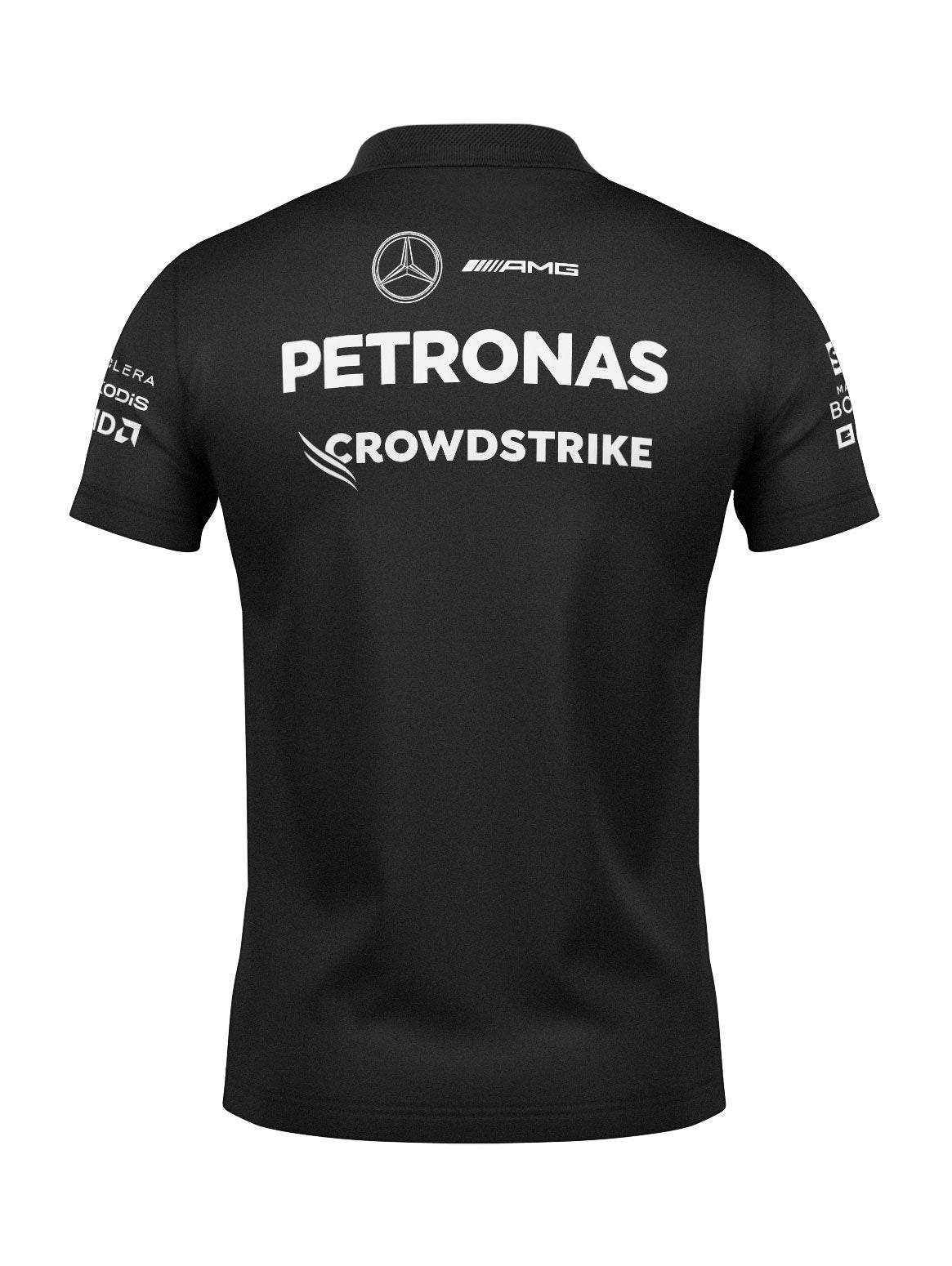 Mercedes 2024 Black Polo Shirt