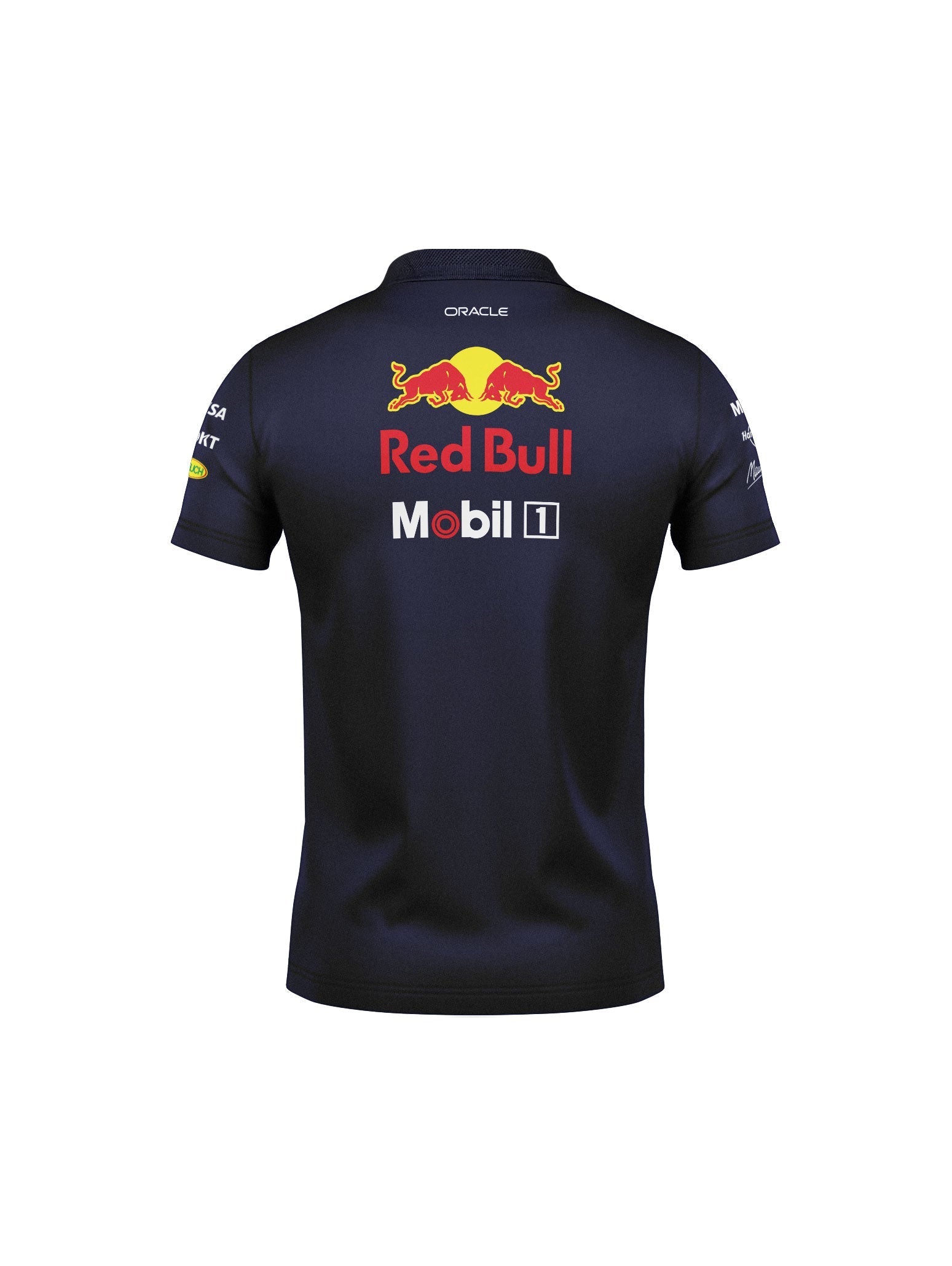 Red Bull Team Navy Blue Polo Shirt 2025