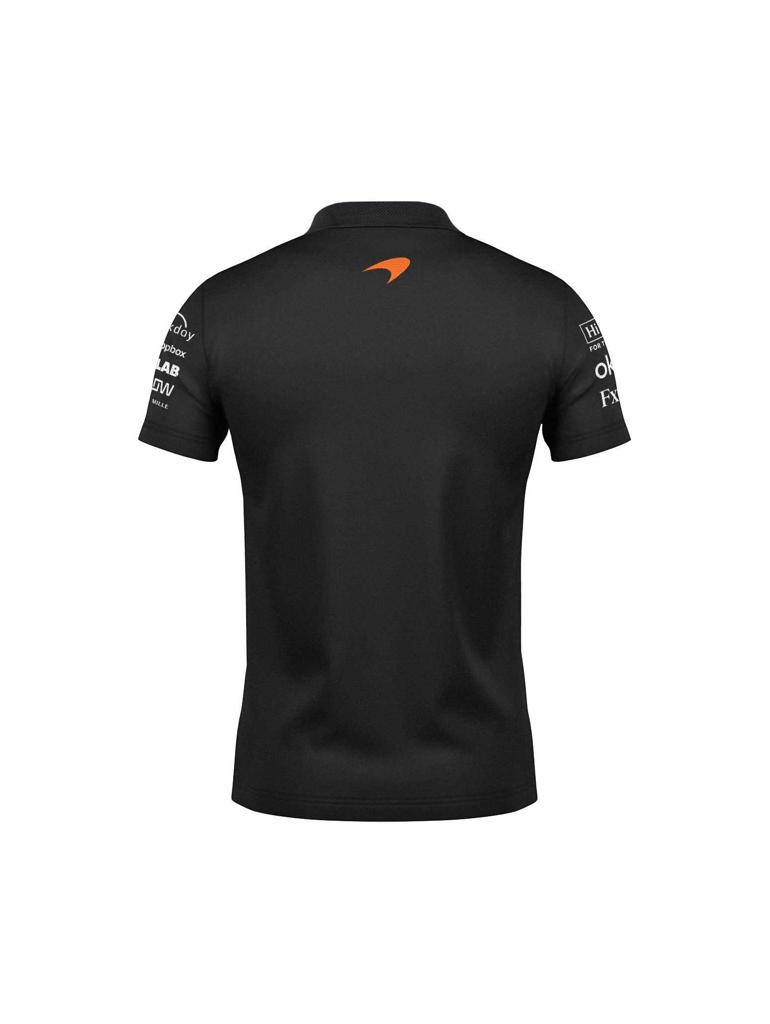 McLaren Team Black Polo Shirt 2025