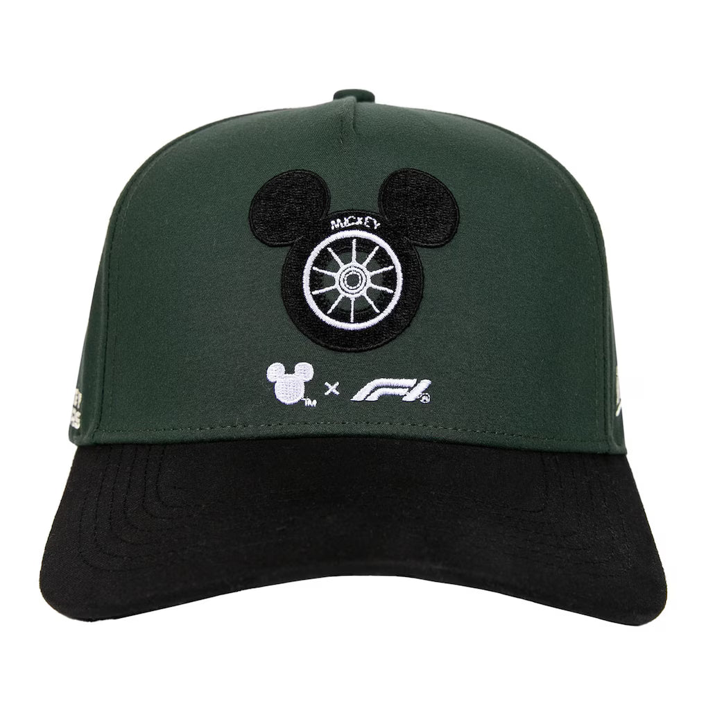 Formula 1 x Disney Mickey Wheel Adjustable Hat - Green/Black