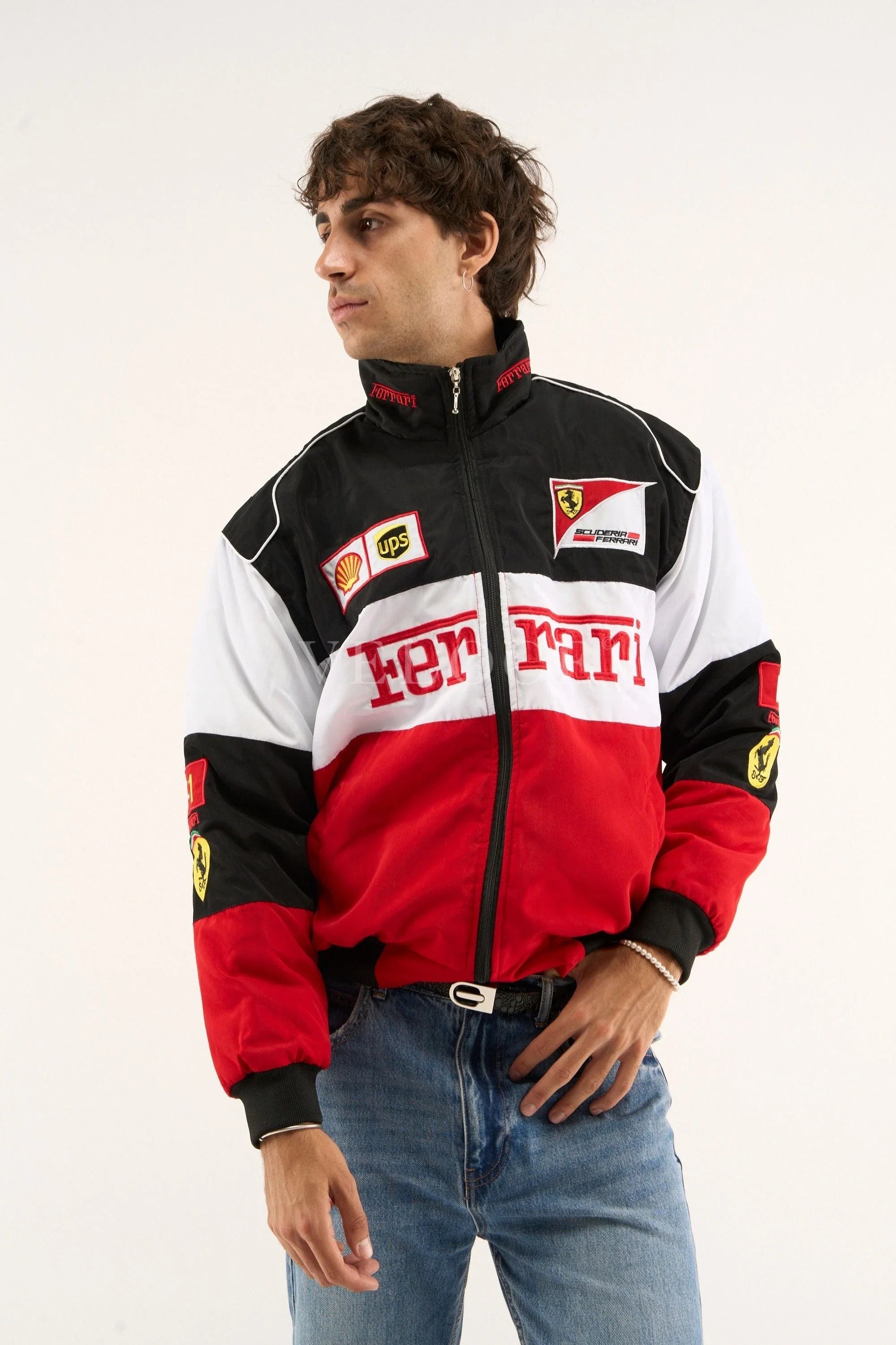 Ferrari F1 Vintage Racing Jacket - Classic Edition