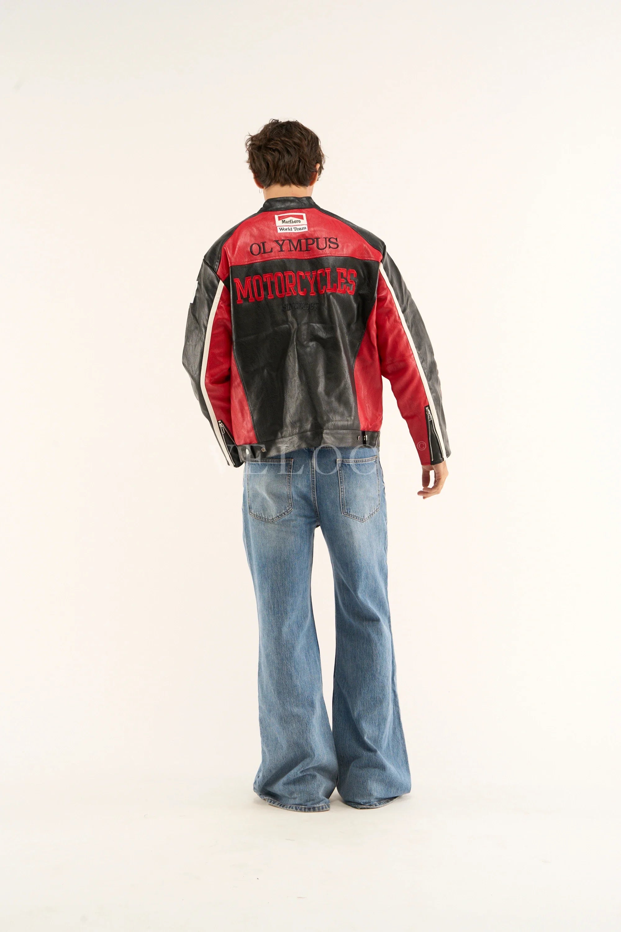 Ferrari F1 Olympus Leather Jacket - Red Edition