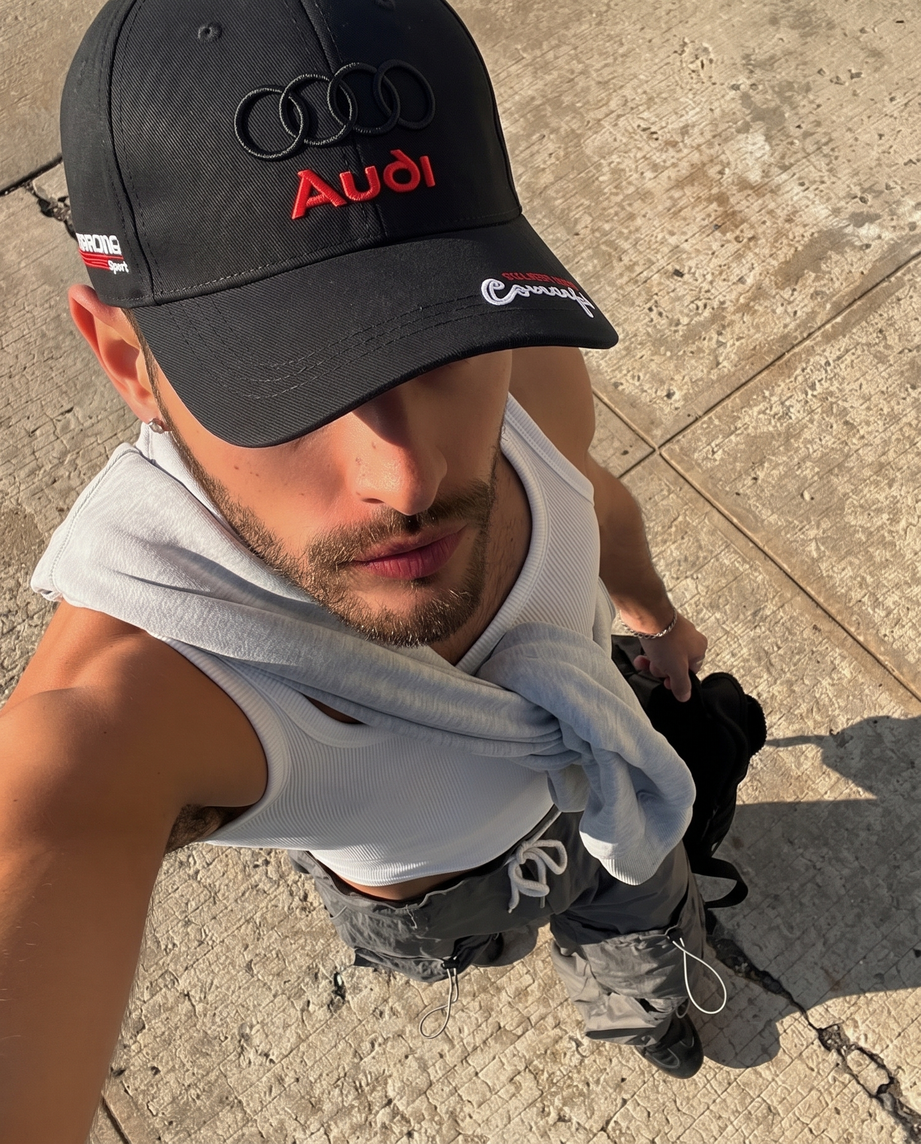 AUDI Racing Embroidered Cap