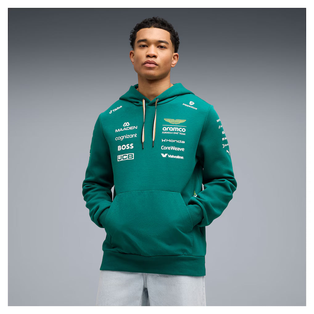 Aston Martin Aston Martin F1 2026 Replica Team Hoodie - Green