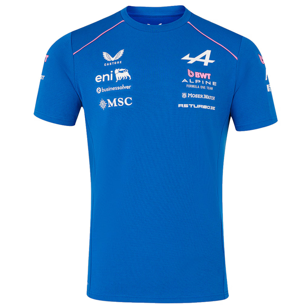 Alpine Formula 1 Castore Team Set Up T-Shirt - Blue
