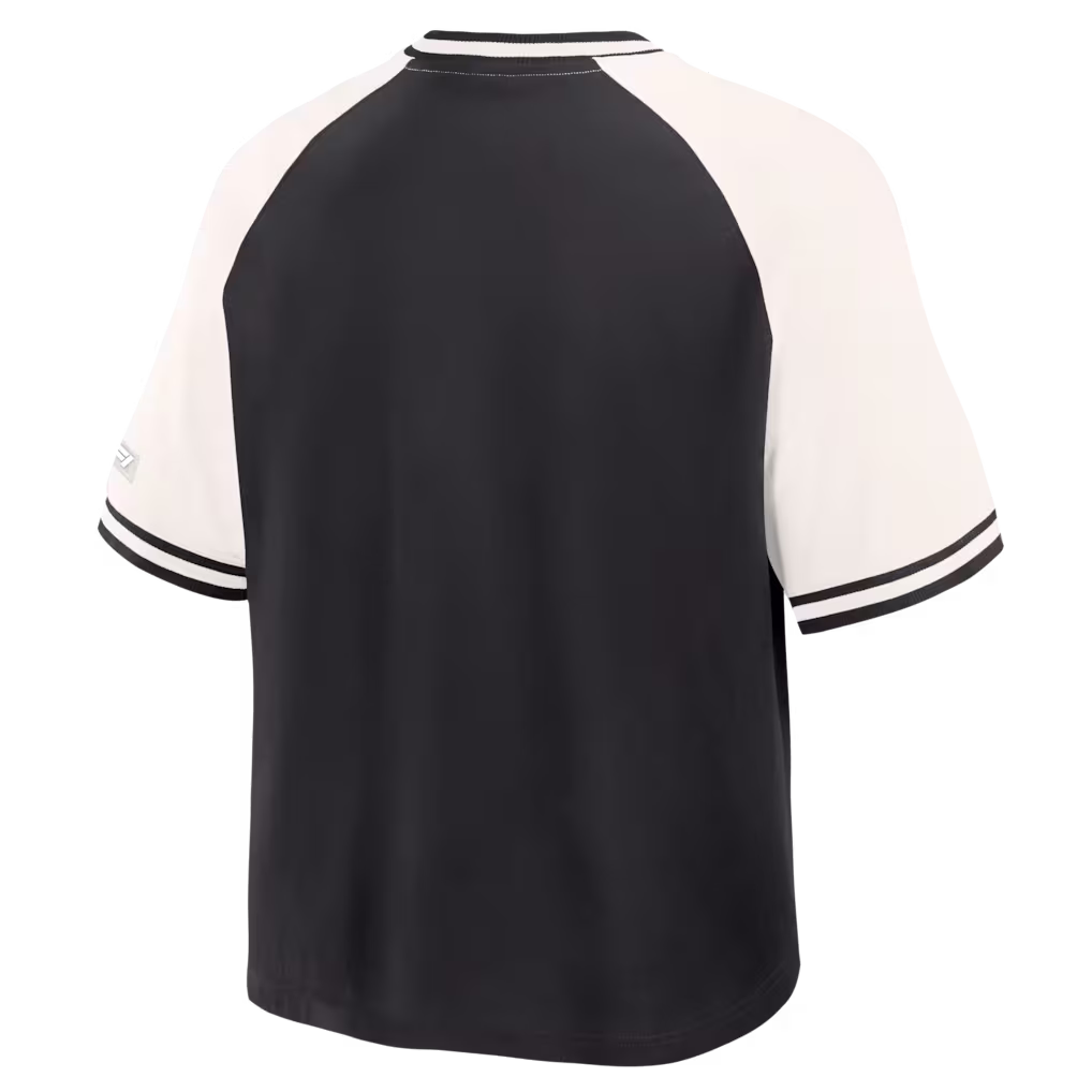 Formula 1 Fanatics Oversized Elements Raglan Boxy V-Neck Shirt - Phantom