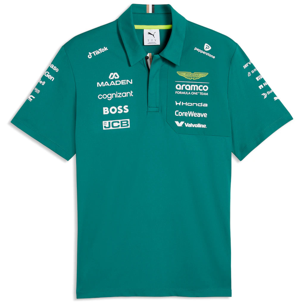 Aston Martin Puma 2026 Team Polo - Green