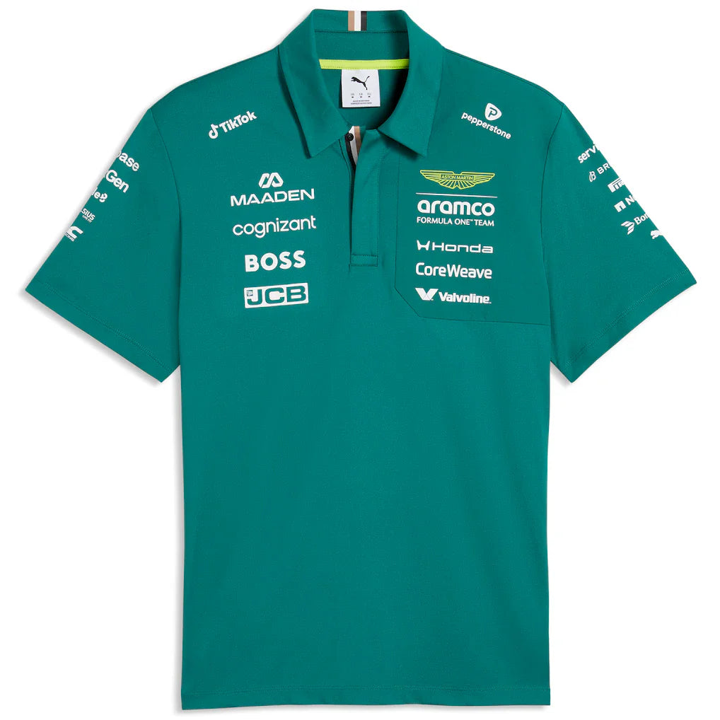 Aston Martin Puma 2026 Team Polo - Green