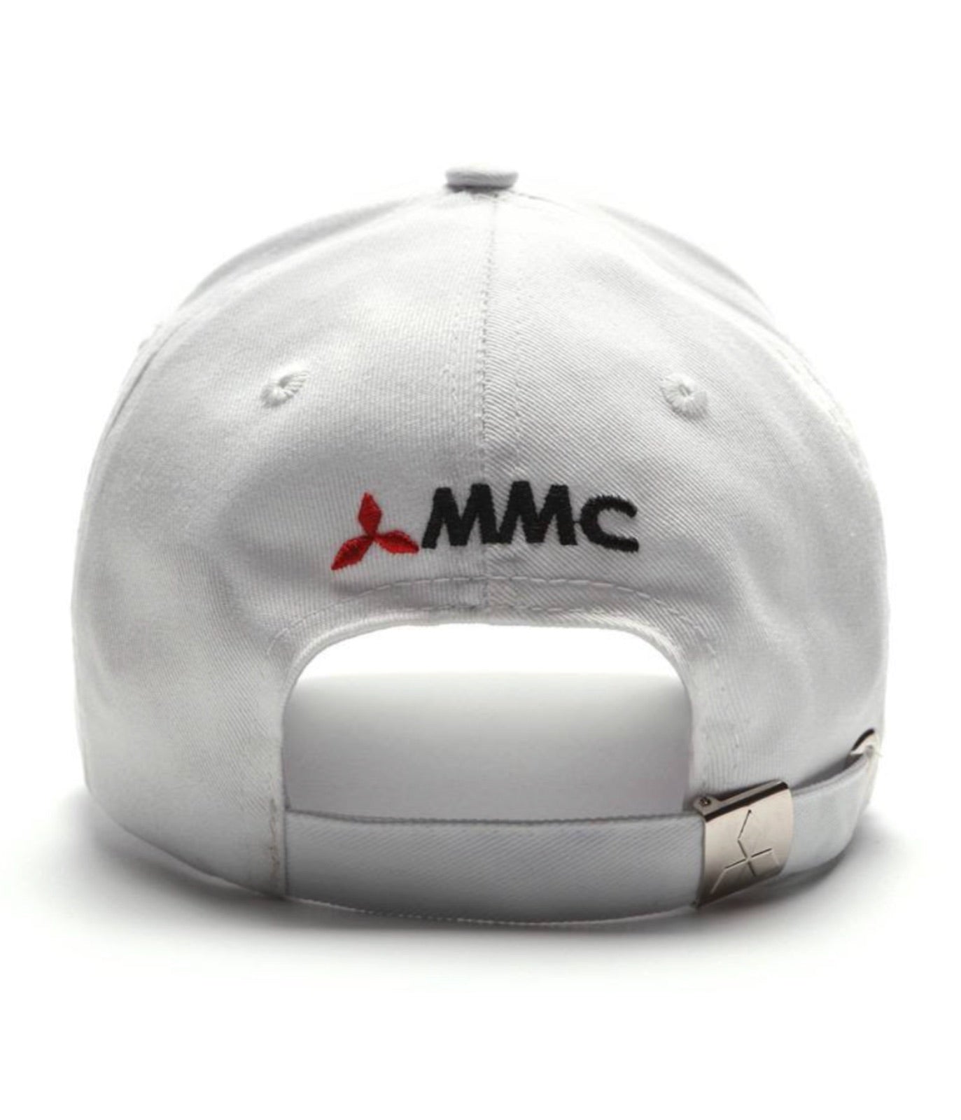 Mitsubishi Motors White Embroidered Cap