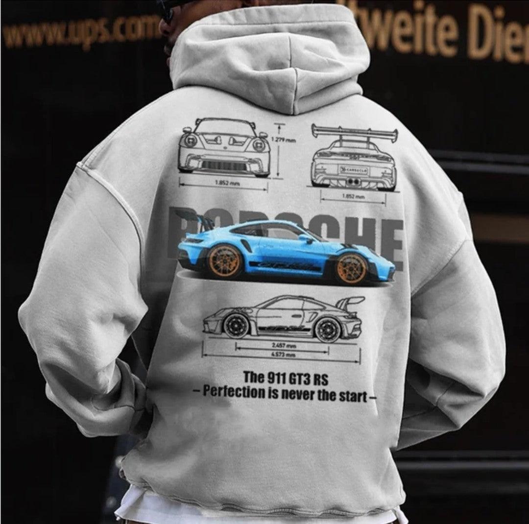 Porsche Blue 911 GT3 RS Hoodie