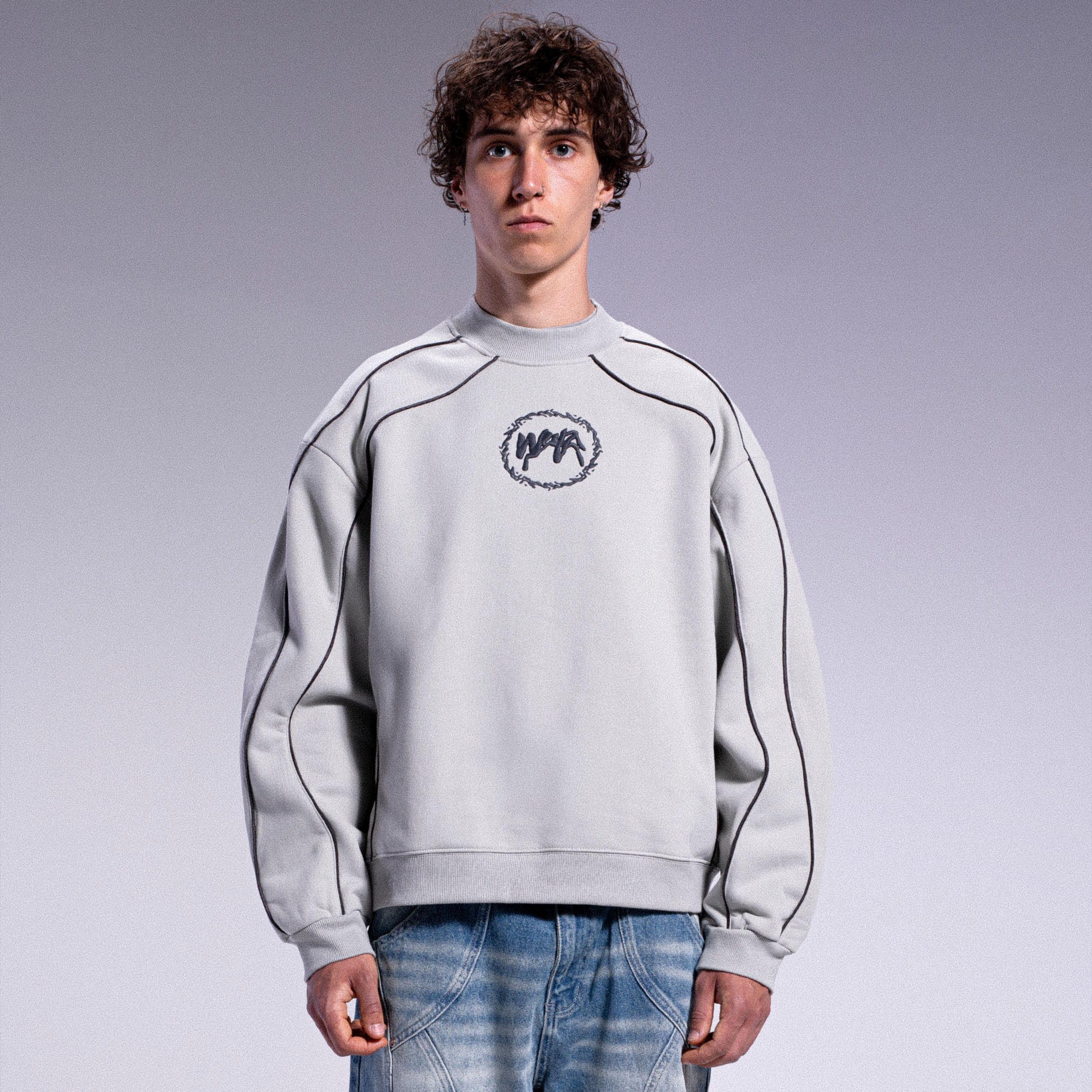 Soft Crewneck Light Grey