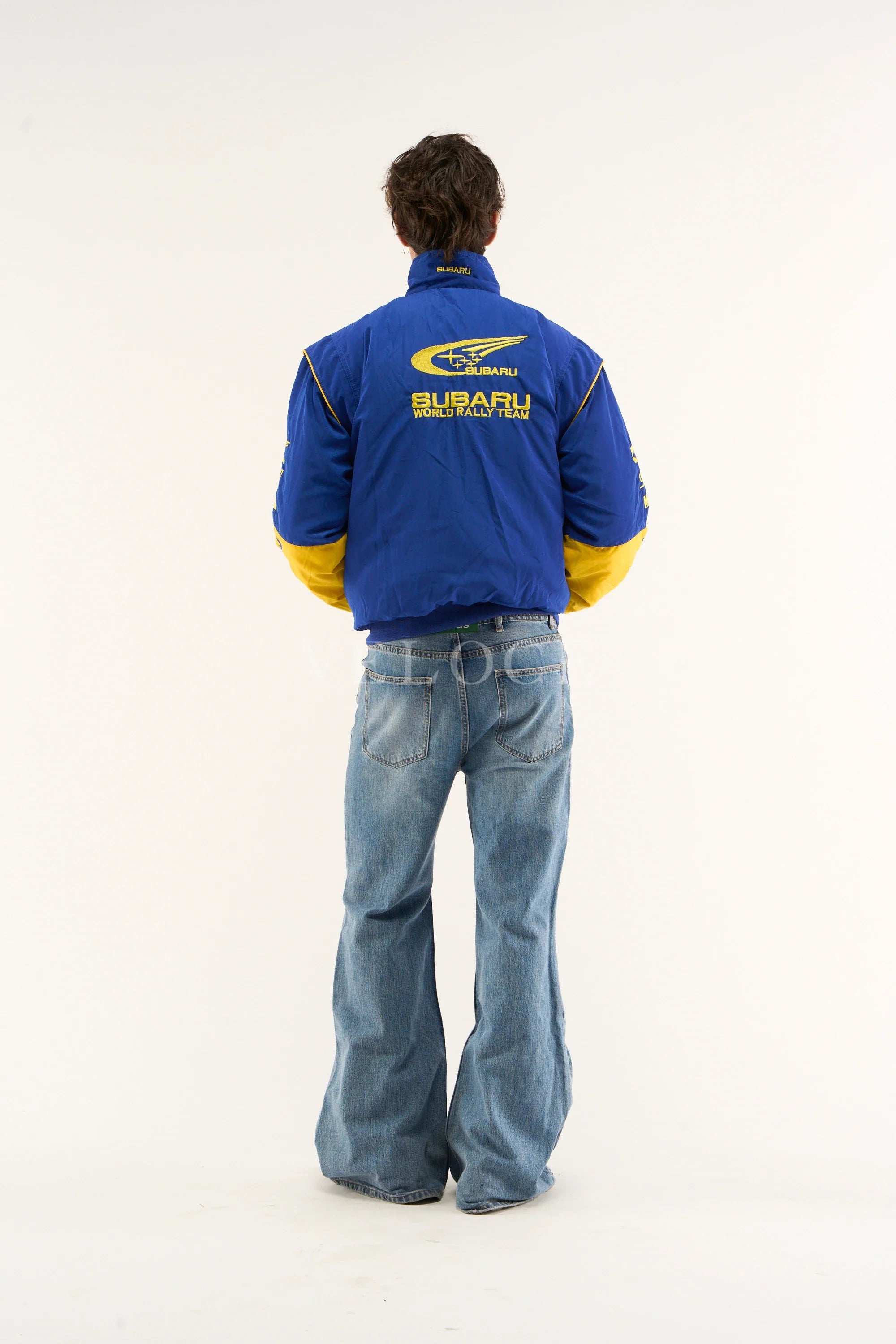Subaru Rally Vintage Racing Jacket - Blue Edition