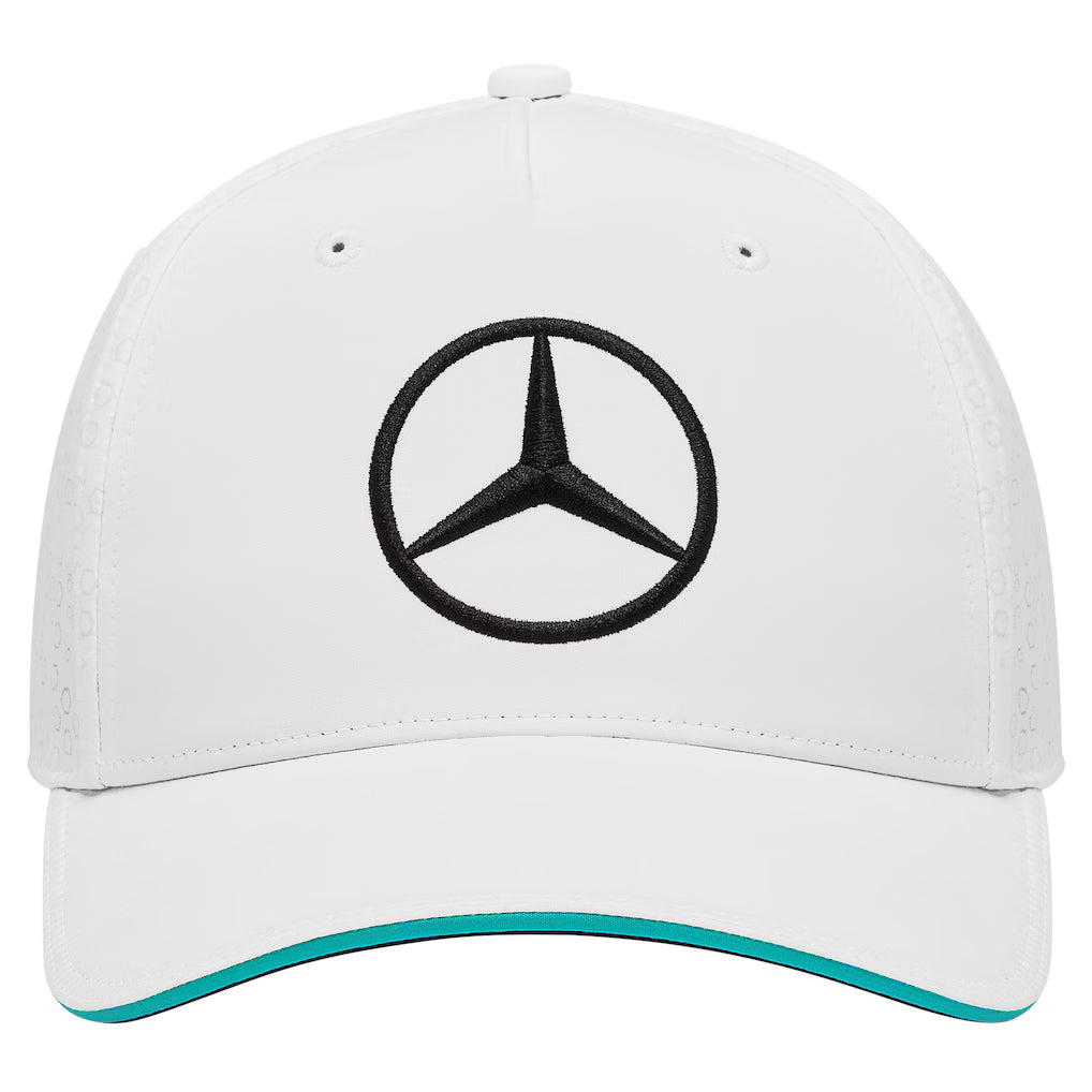 Mercedes-AMG Petronas F1 Team Youth Replica Adjustable Hat - White
