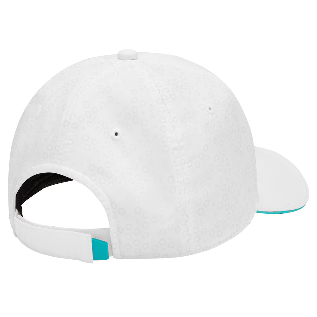 Mercedes-AMG Petronas F1 Team Youth Replica Adjustable Hat - White