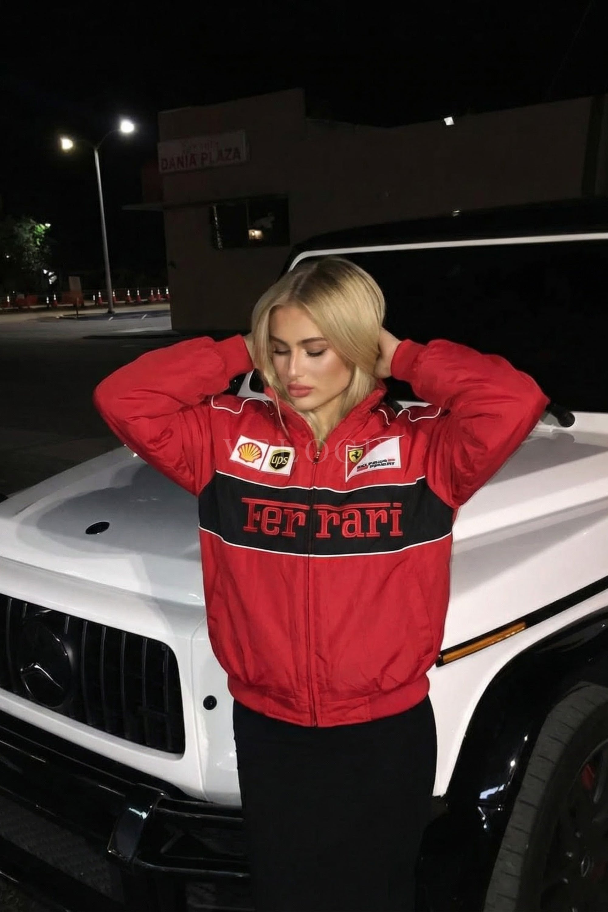 Ferrari F1 Vintage Racing Jacket - Red Edition
