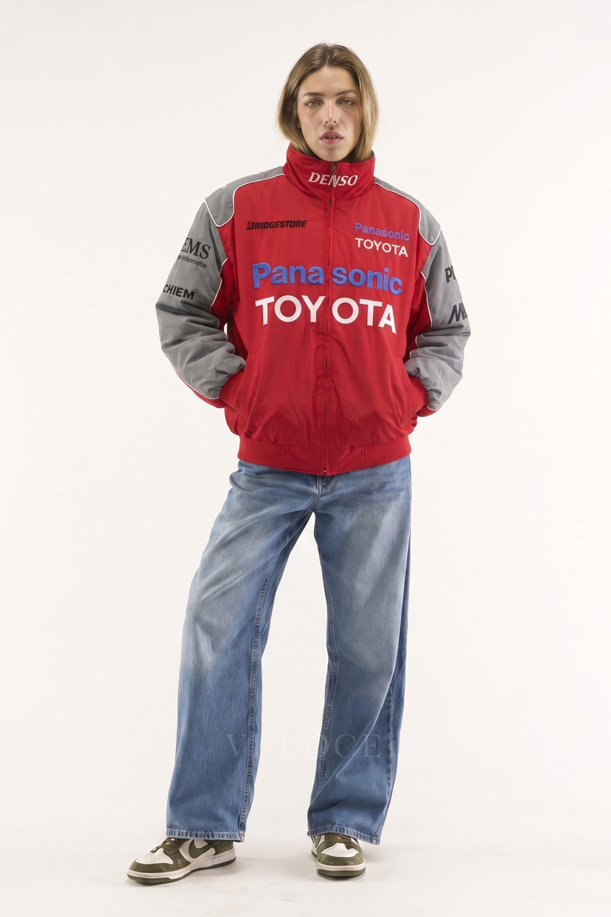 Toyota Vintage Racing Jacket - Red Edition