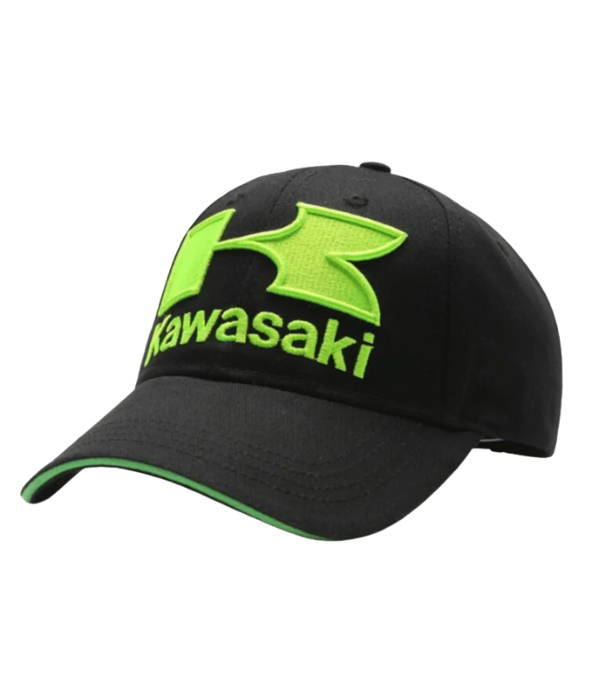 Kawasaki Racing Embroidered Cap