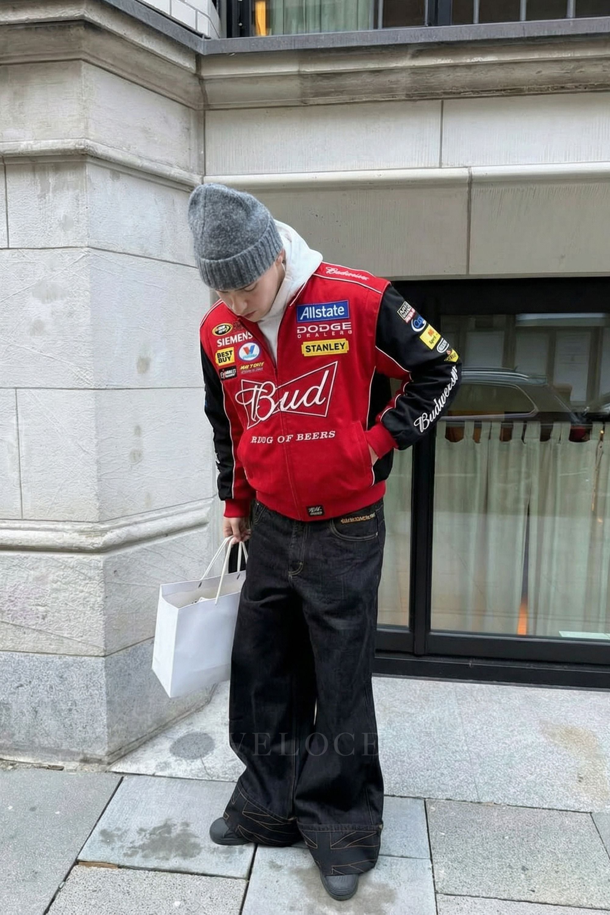 Budweiser Racing Vintage Jacket - NASCAR Red Edition