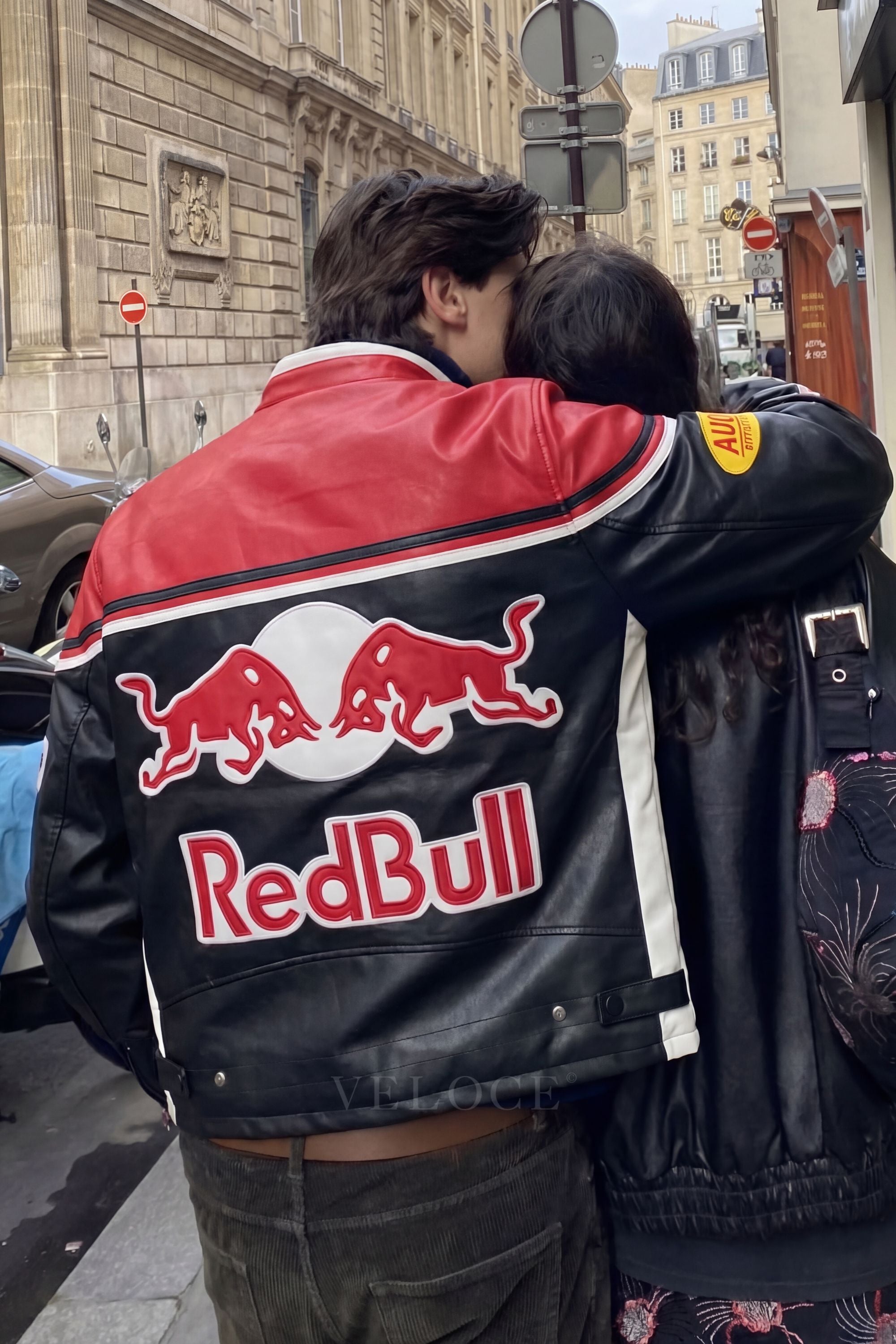 Red Bull Leather Racing Jacket