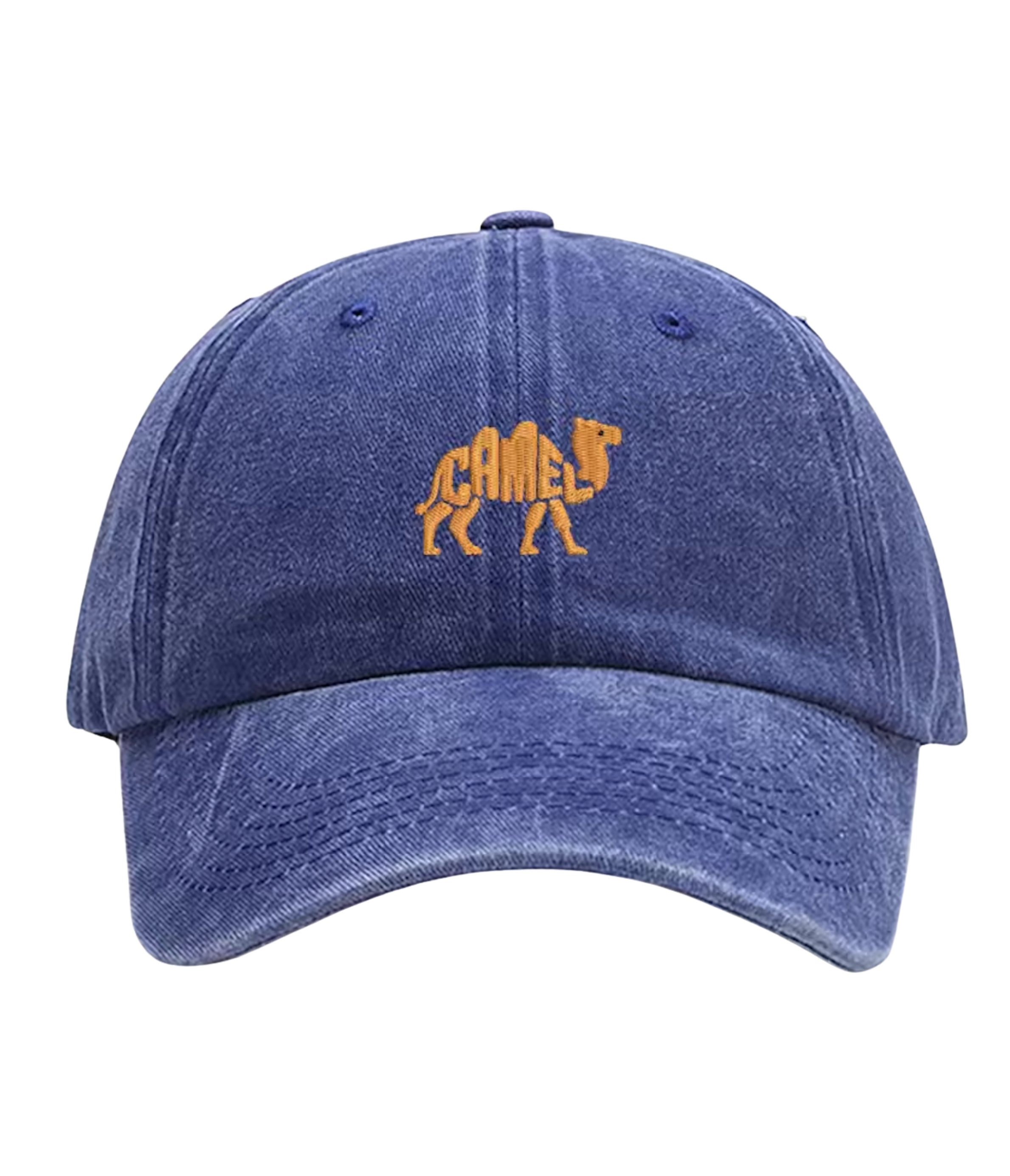 Camel Embroidered Cap