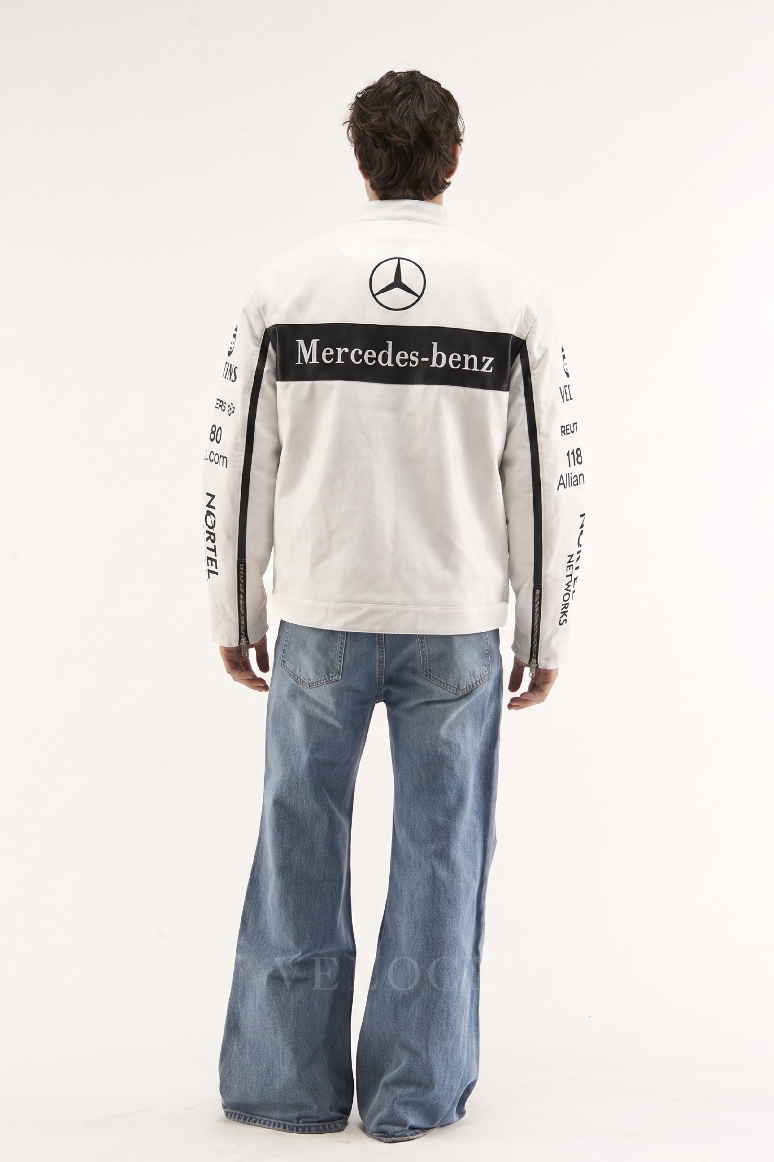 Mercedes-Benz Vintage Racing Leather Jacket