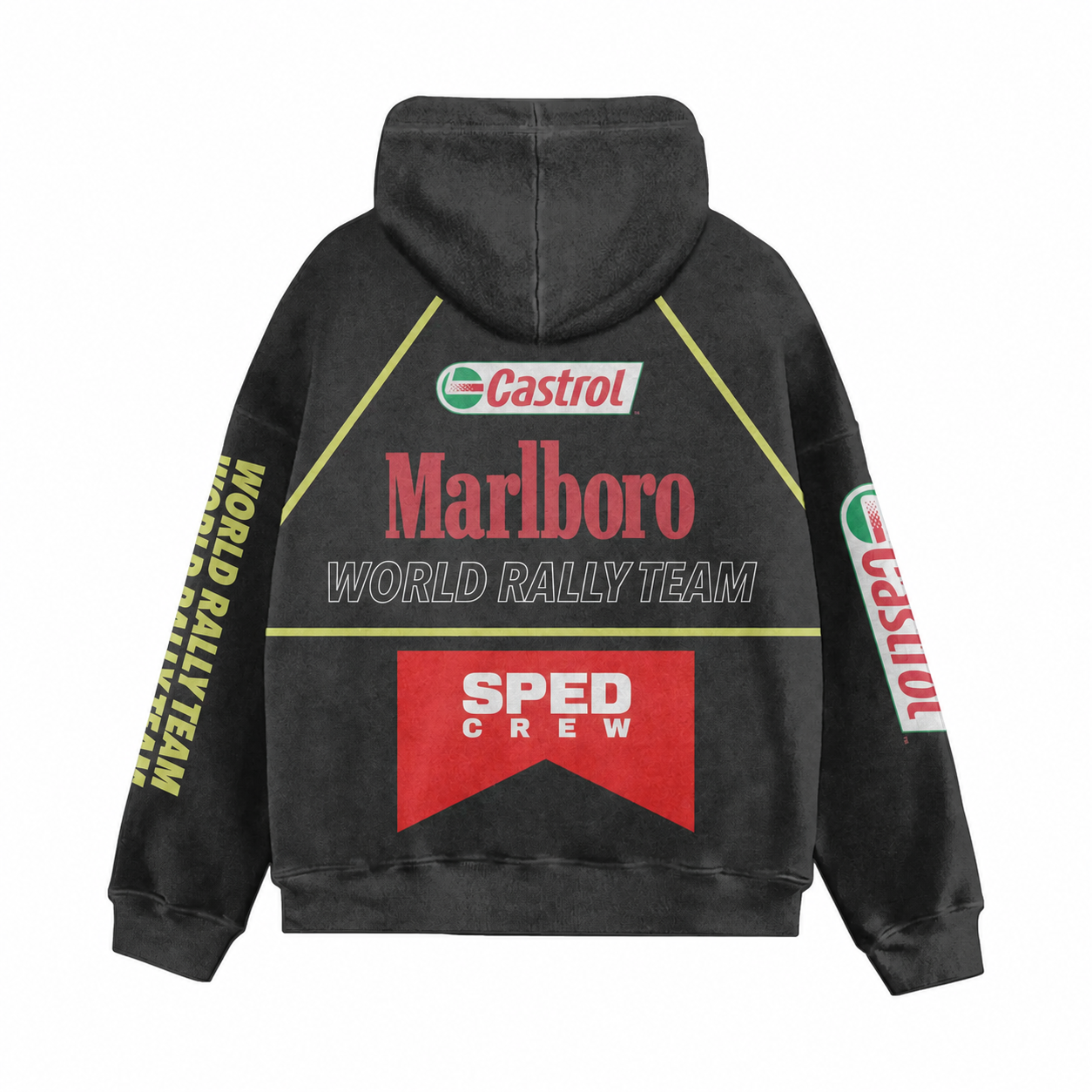 Washed Rally Inspired Hoodie