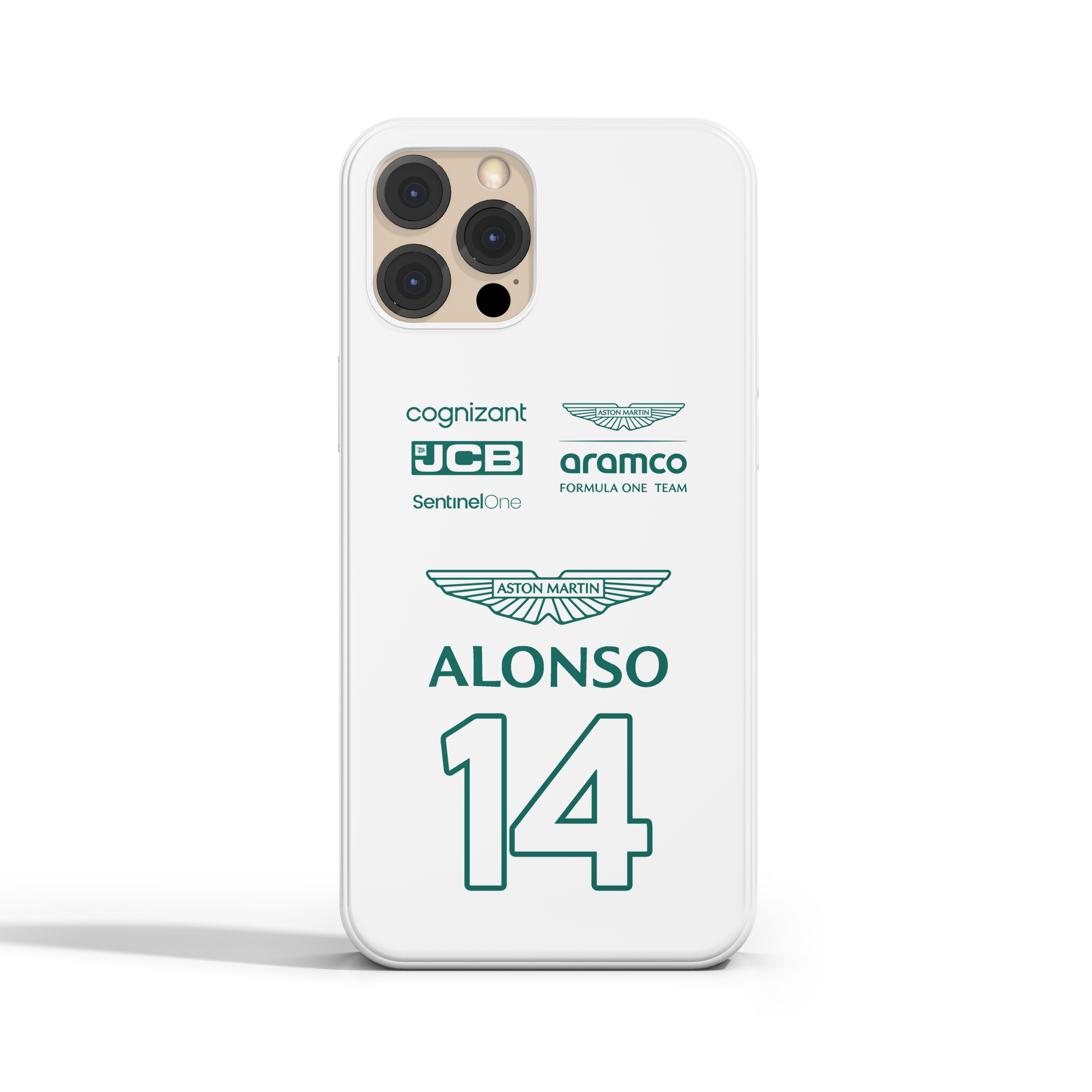 Aston Martin White Case 2024 Fernando Alonso