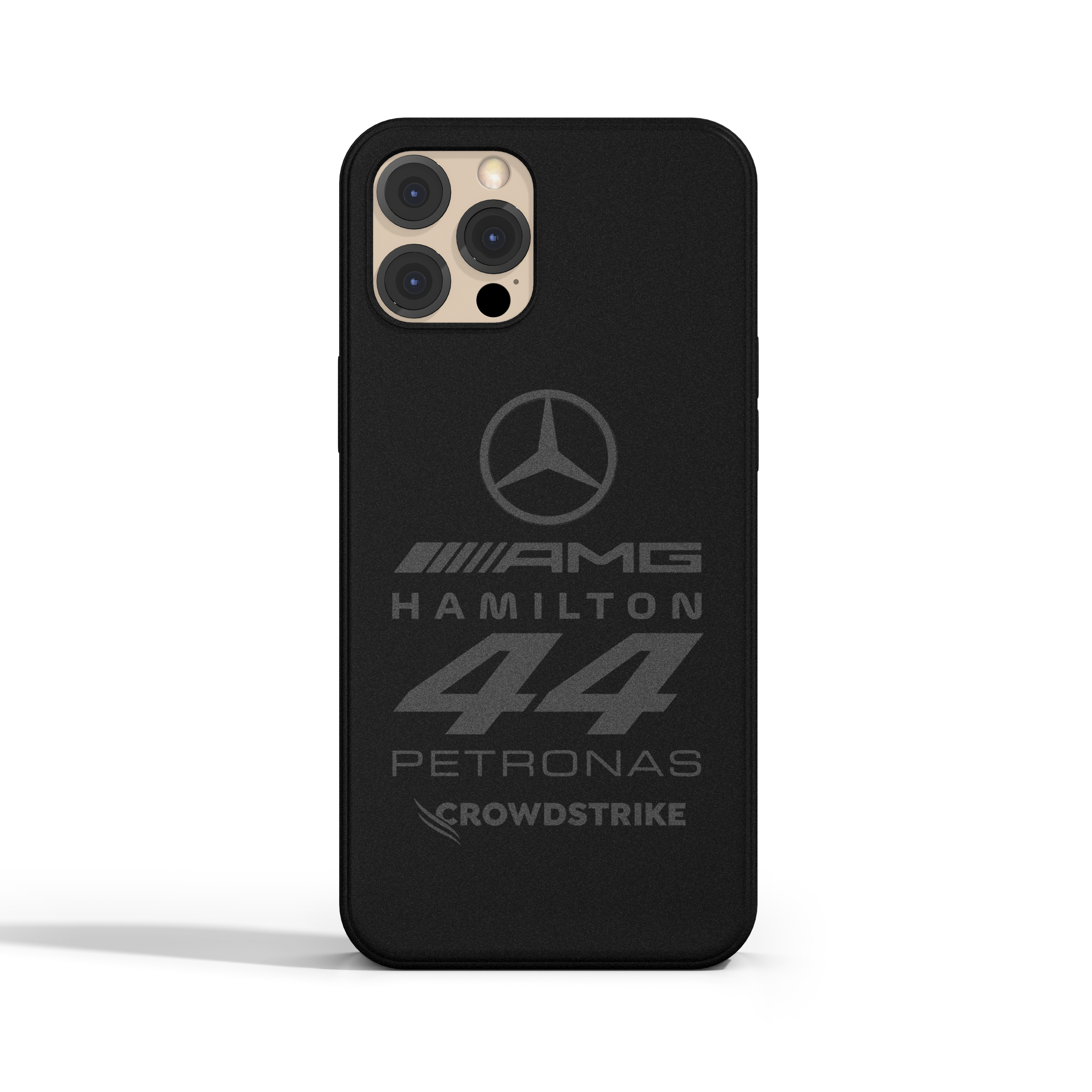 Lewis Hamilton All Black Mercedes 2023 Case