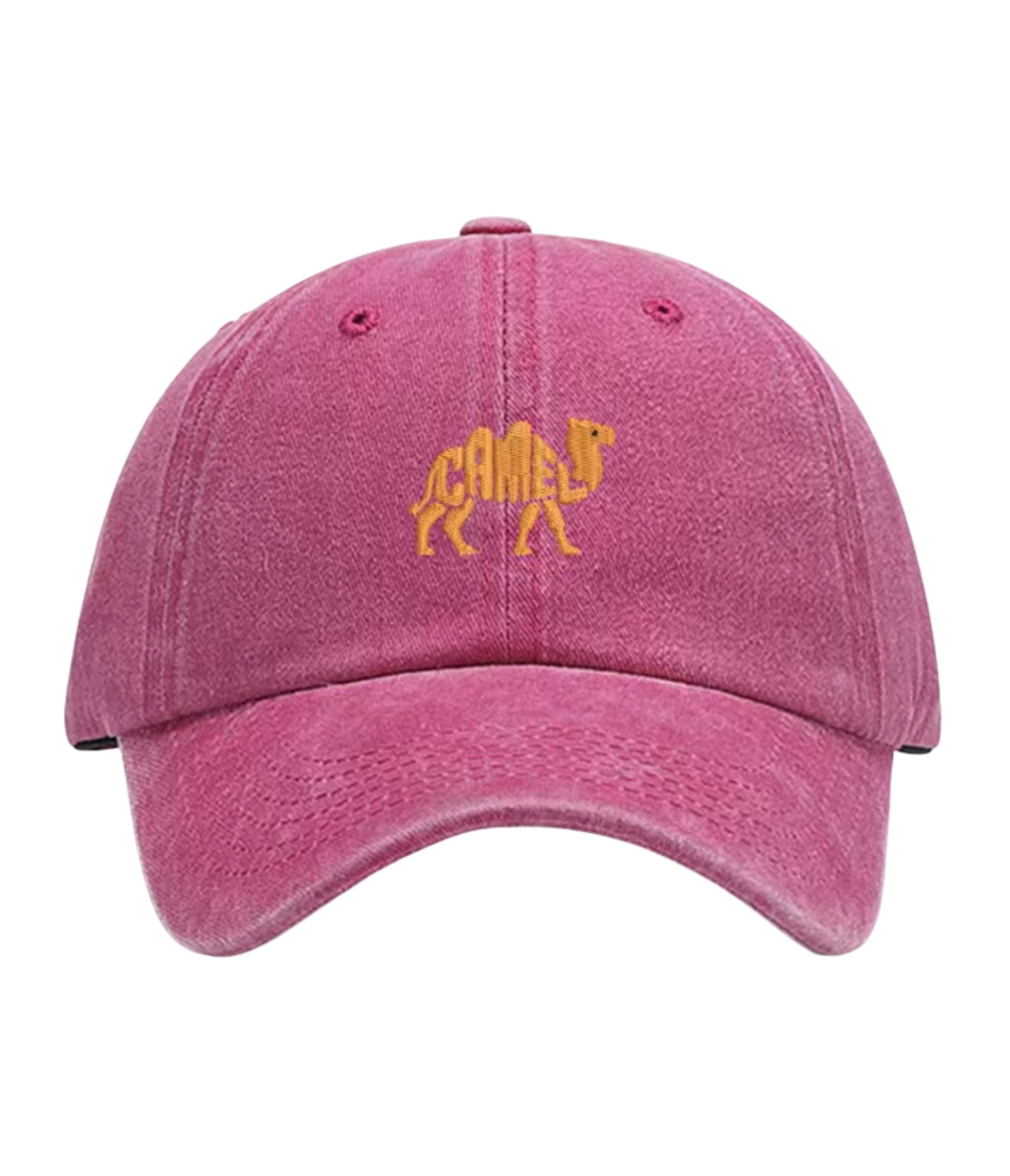 Camel Embroidered Cap