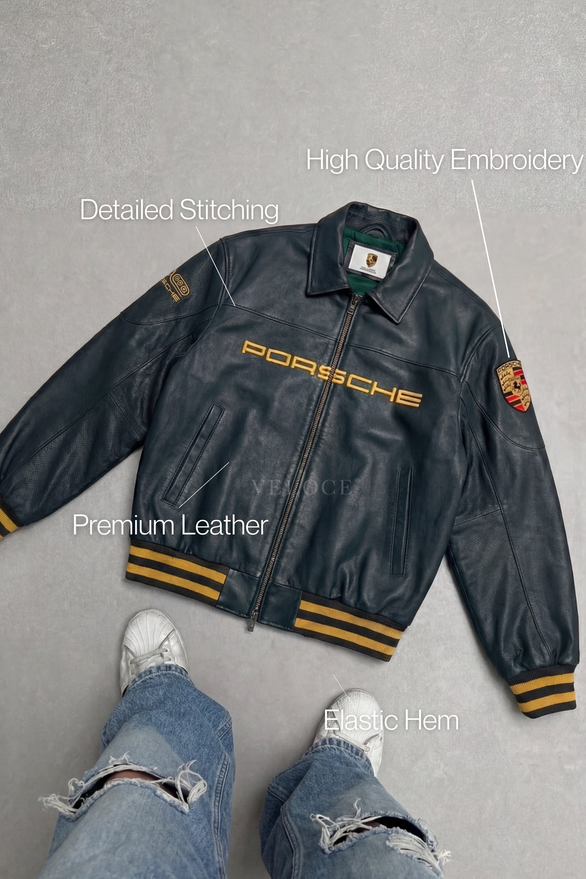 Porsche 993 Turbo Leather Jacket
