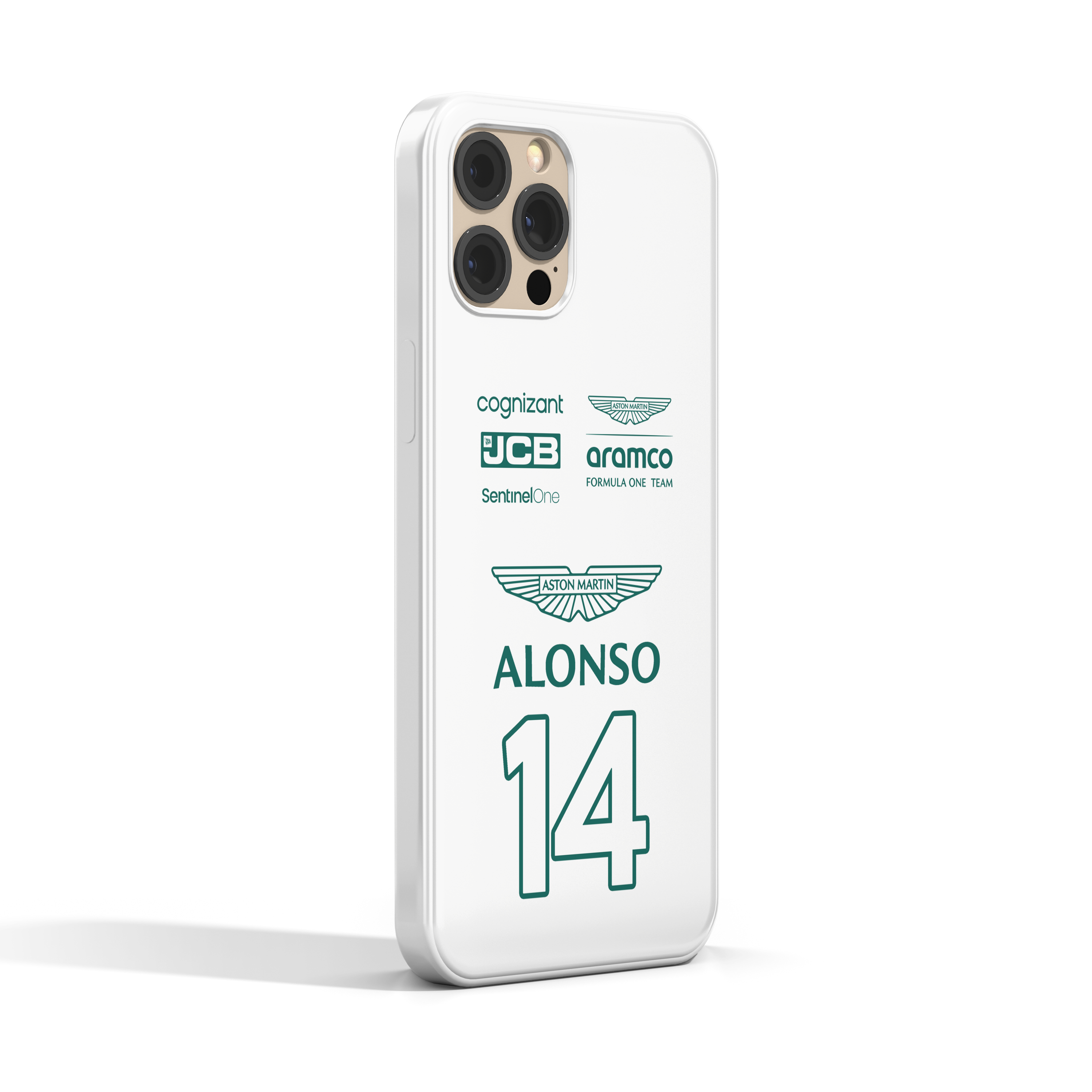 Aston Martin White Case 2024 Fernando Alonso