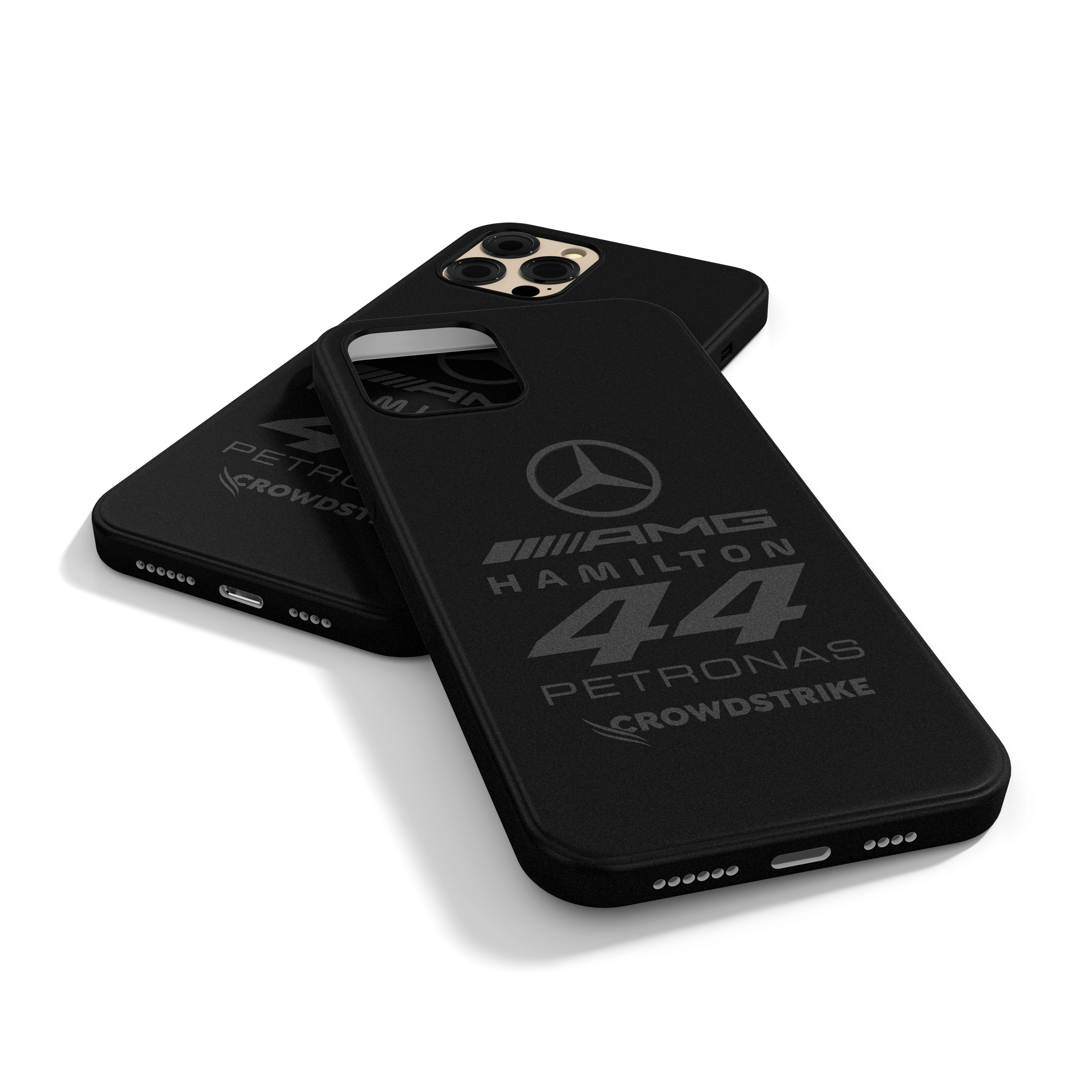 Lewis Hamilton All Black Mercedes 2023 Case