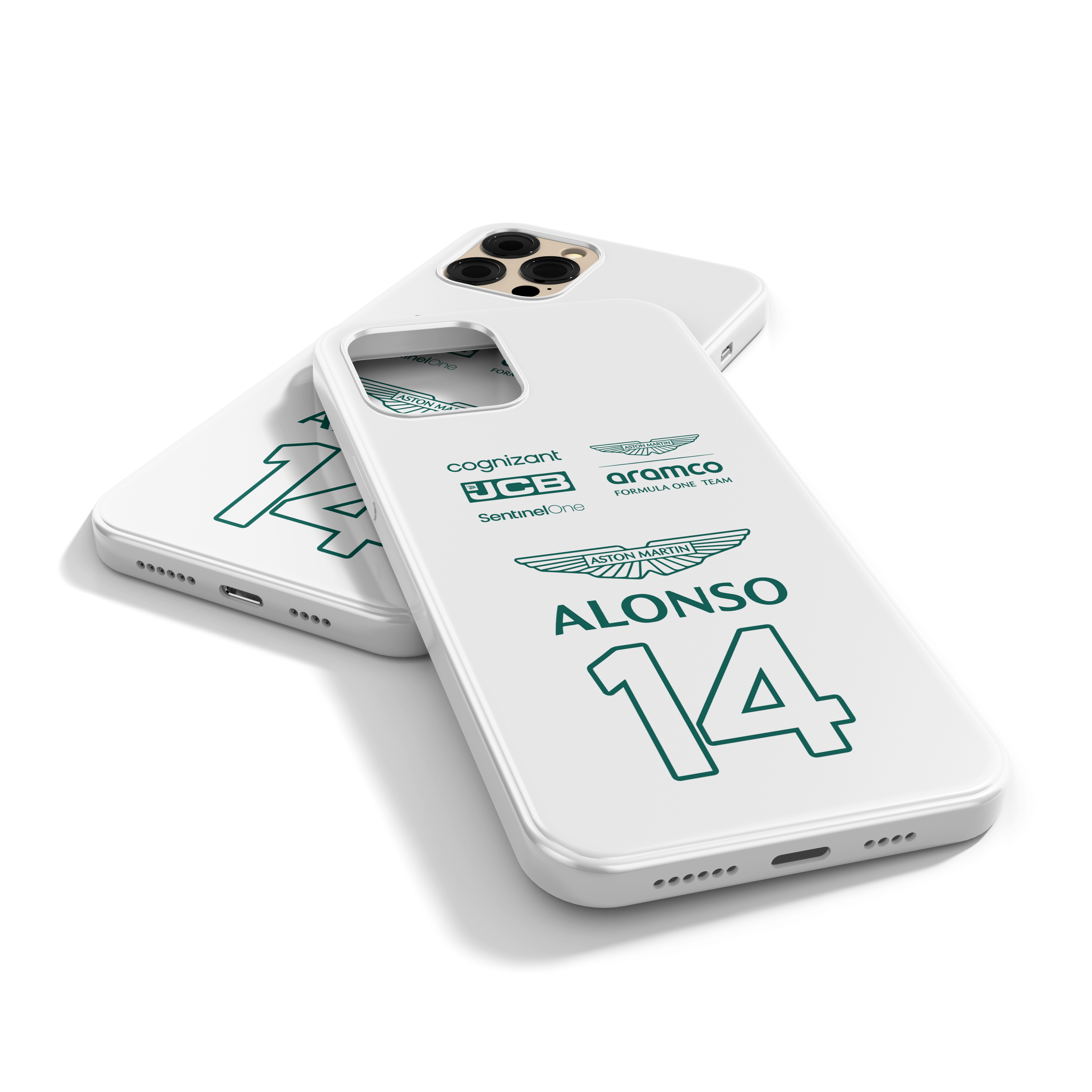 Aston Martin White Case 2024 Fernando Alonso