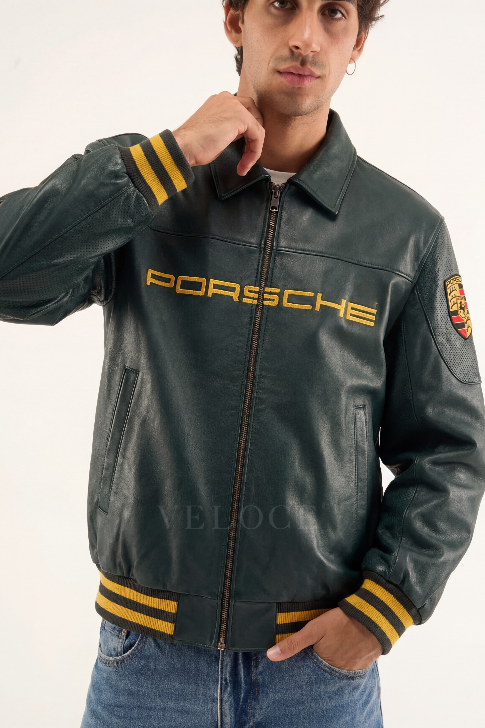 Porsche 993 Turbo Leather Jacket