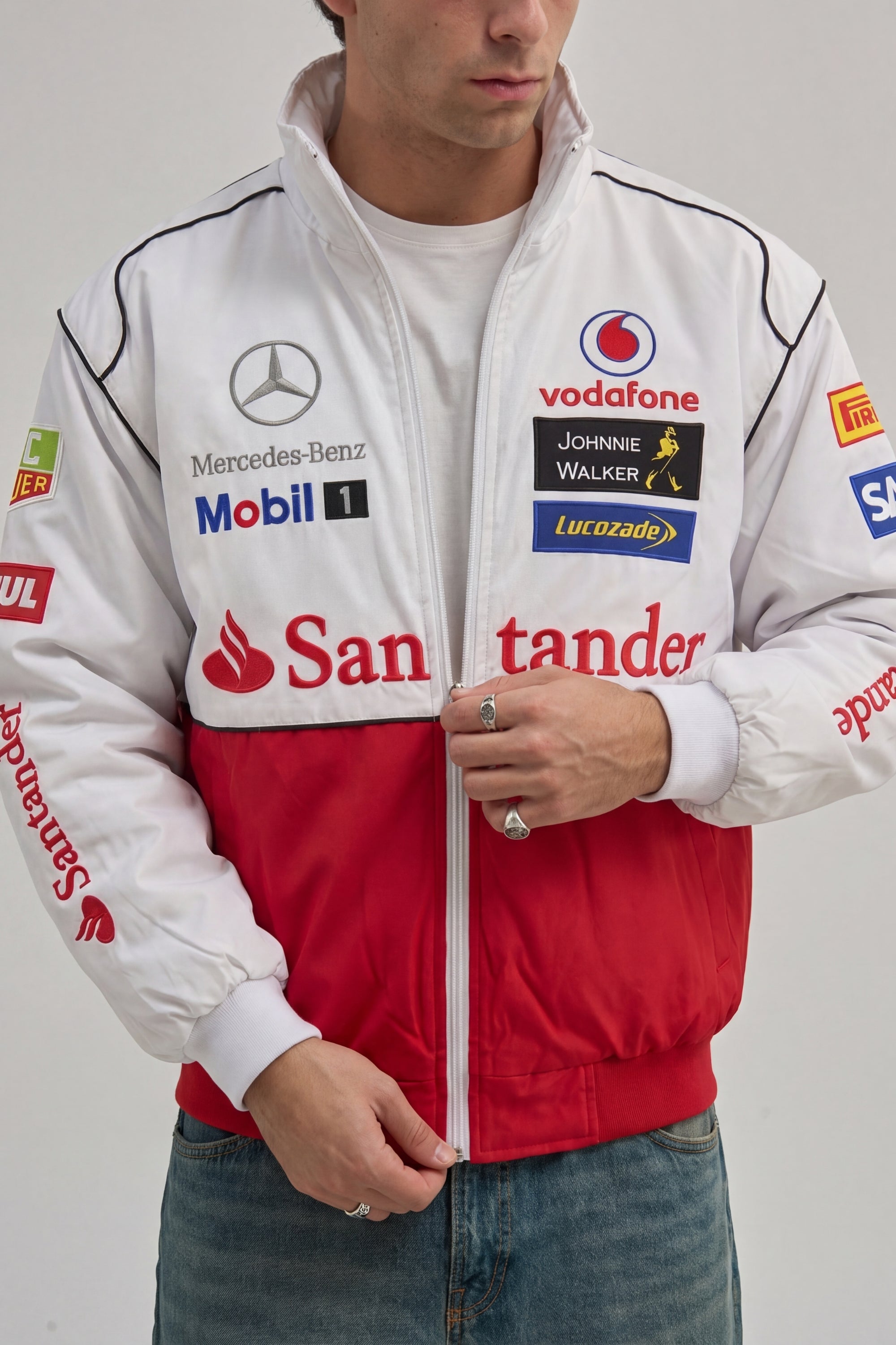 Mercedes-Benz Vintage Jacket - White Edition