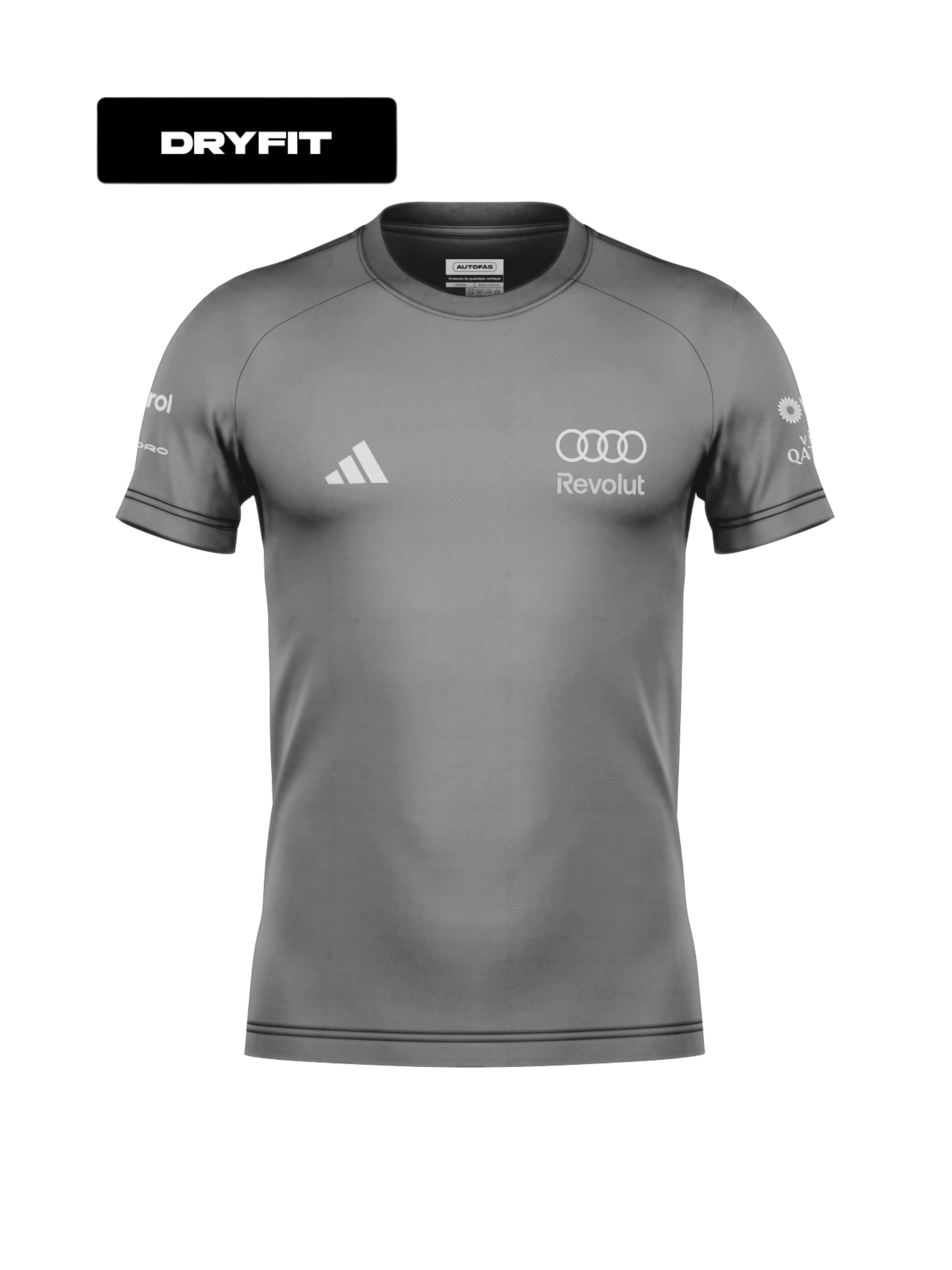 Audi Bortoleto 2026 Gray Dryfit T-Shirt
