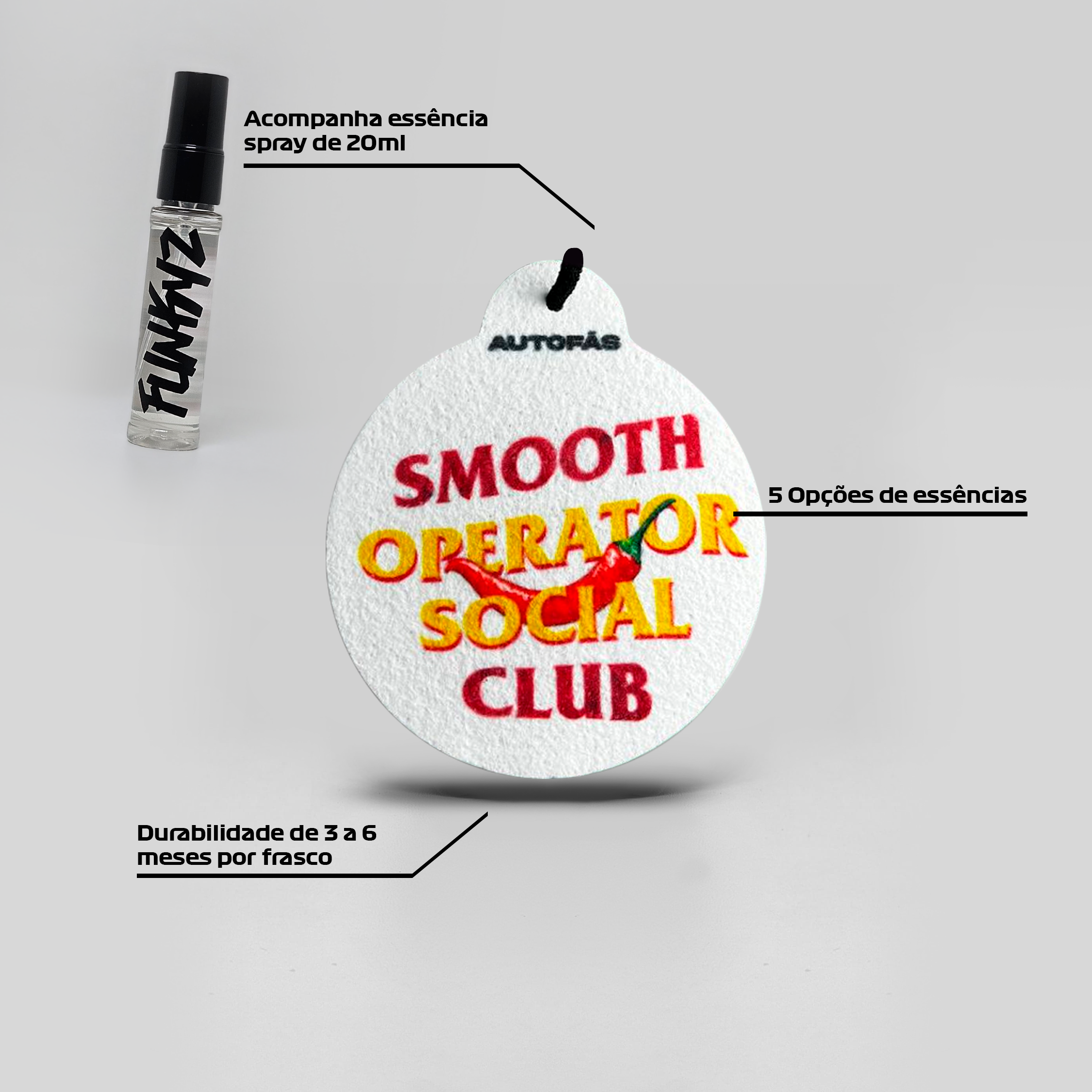 Smooth Operator Social Club Air Freshener