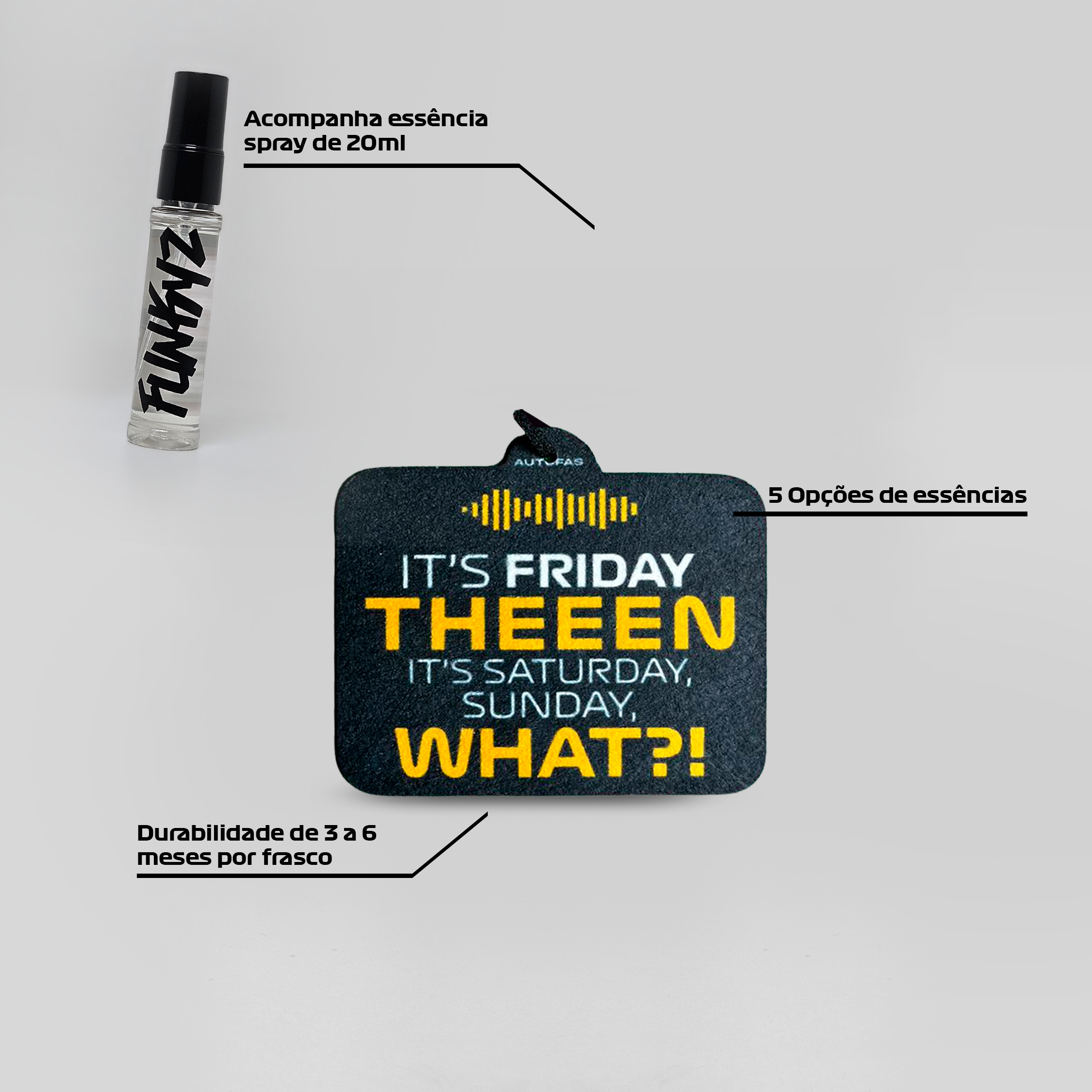 Its Friday Theeen Air Freshener