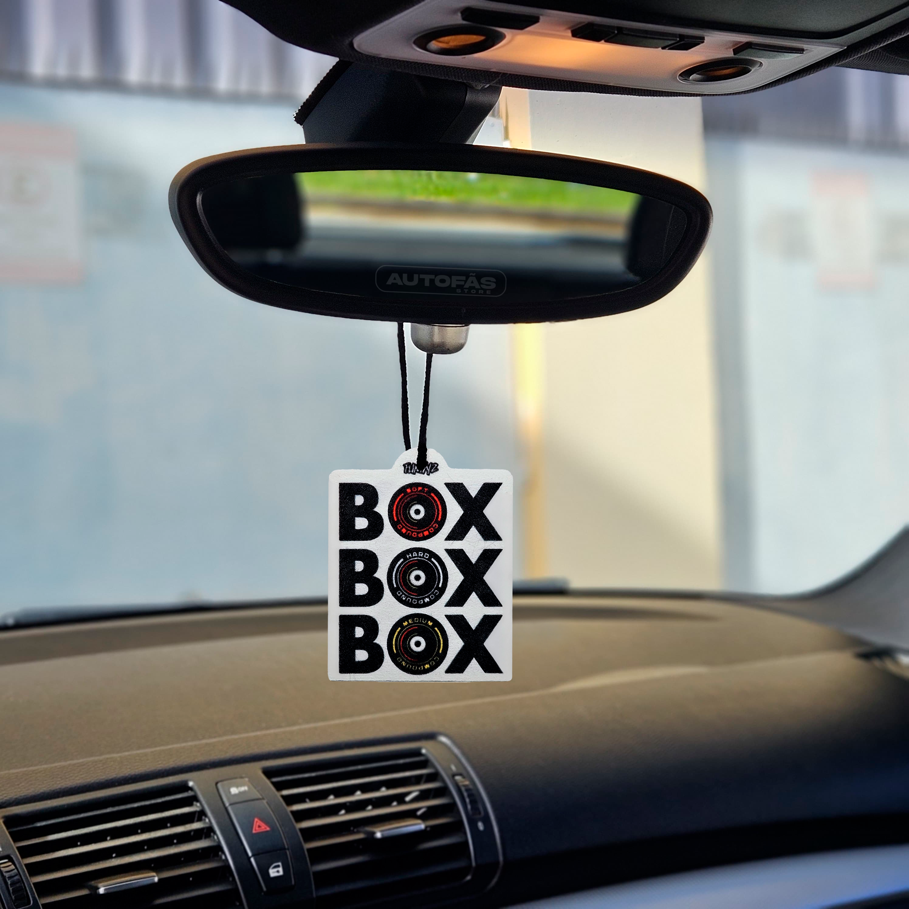 Box Box Box Air Freshener