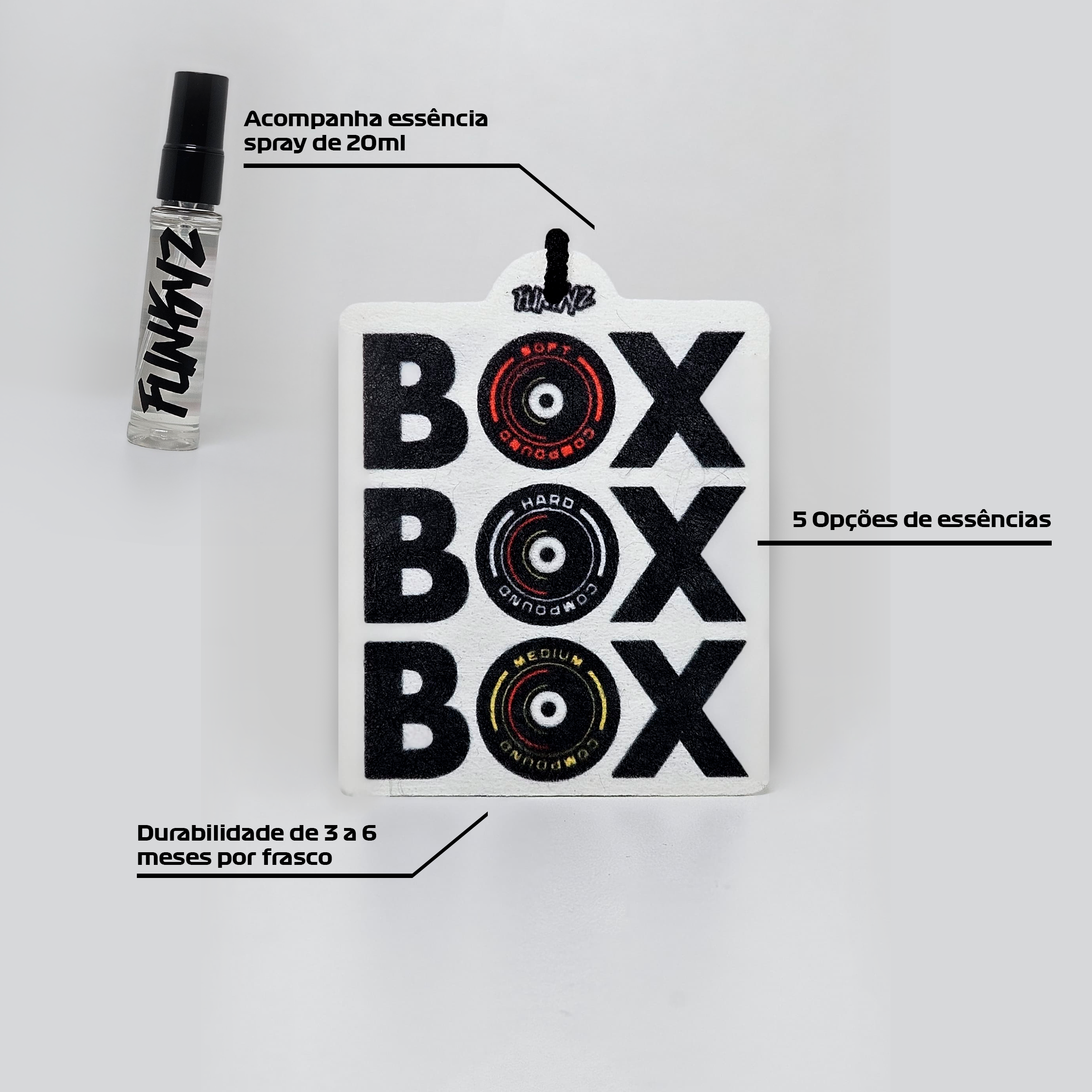 Box Box Box Air Freshener