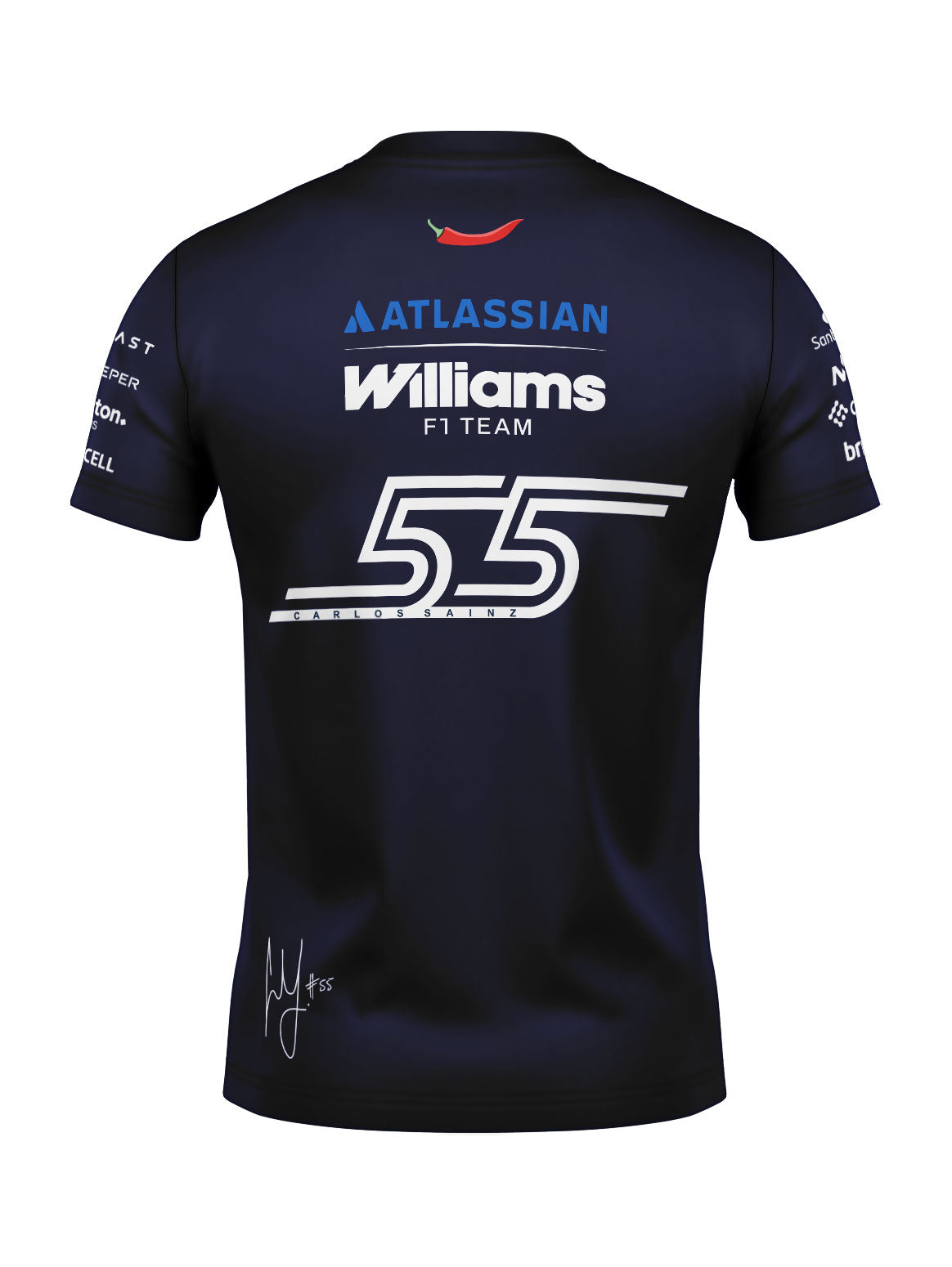 Carlos Sainz Williams Team 2026 Cotton T-Shirt