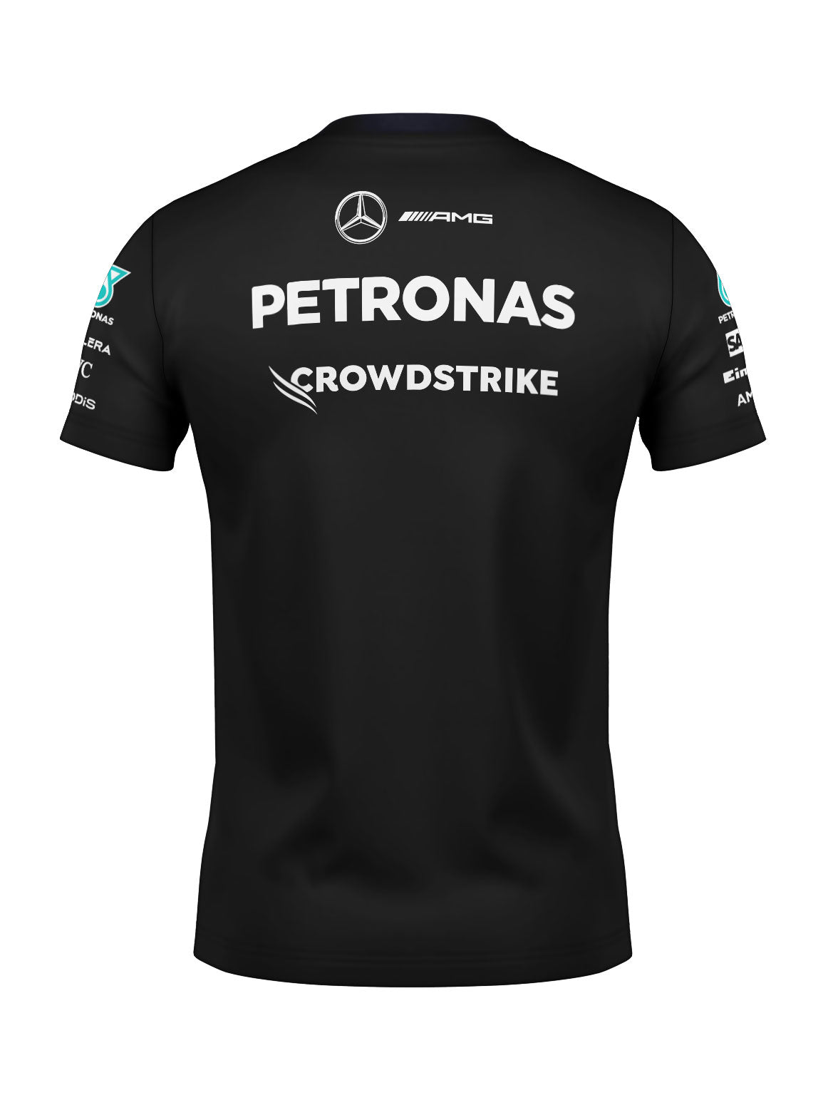 Mercedes F1 2026 Black Cotton T-Shirt