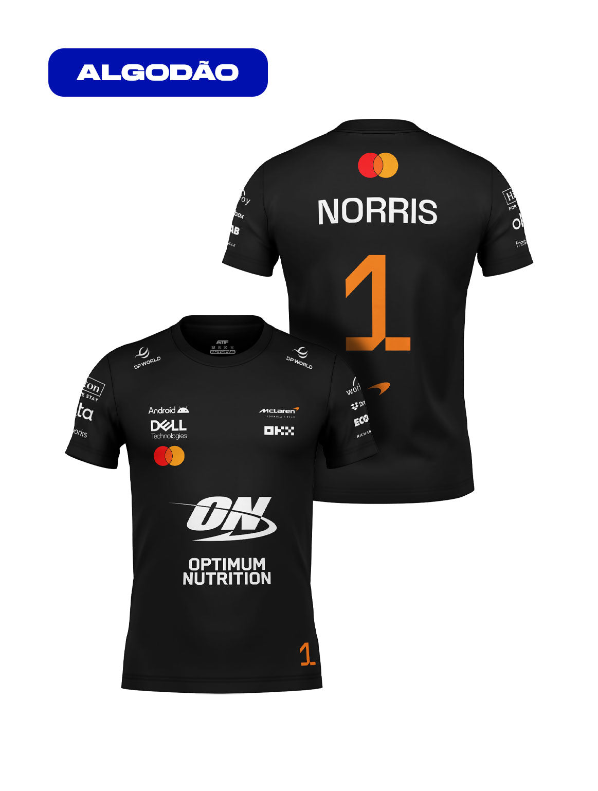 Lando Norris Mclaren F1 2026 Cotton T-shirt