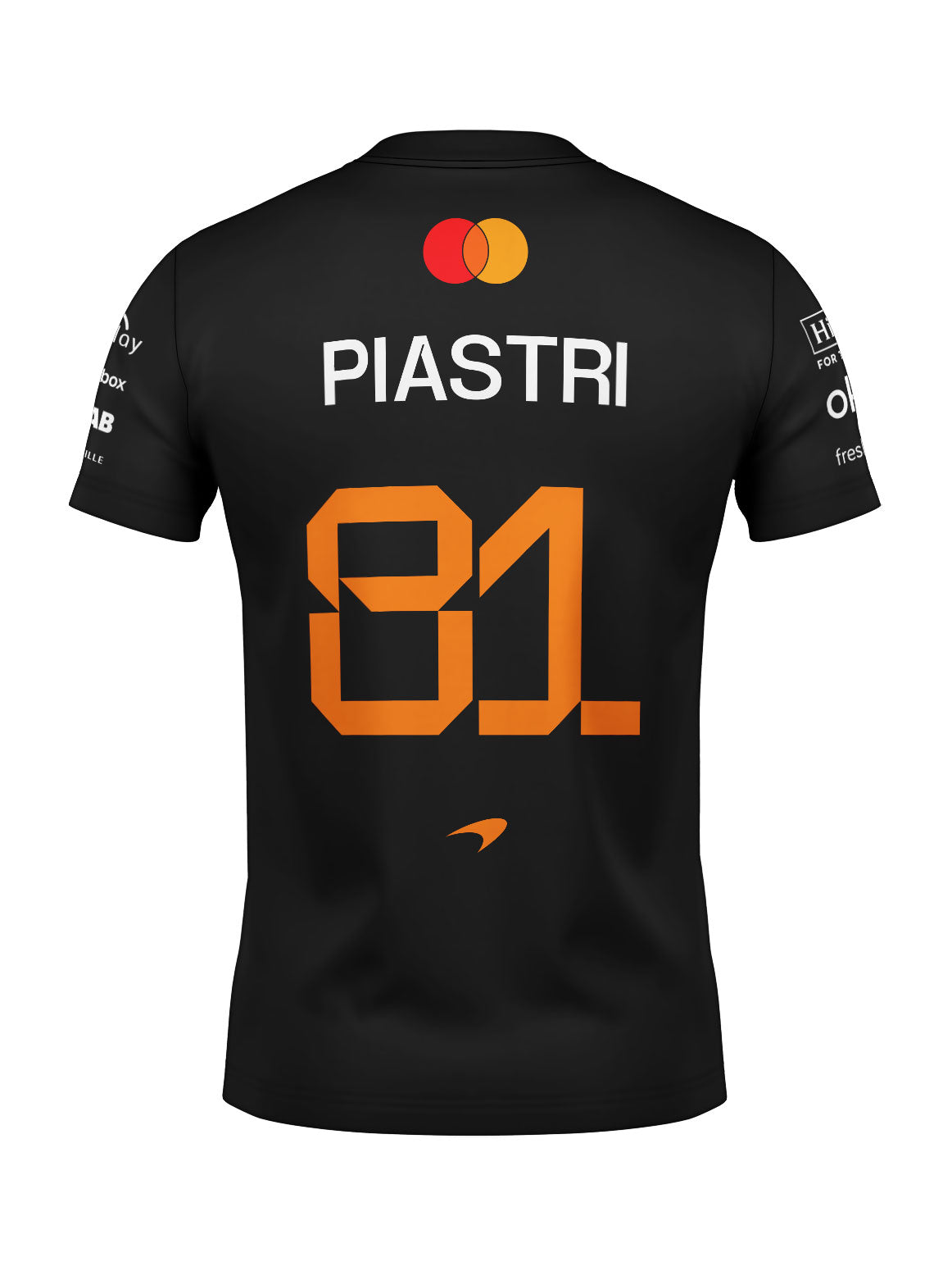 Oscar Piastri Mclaren F1 2026 Cotton T-Shirt