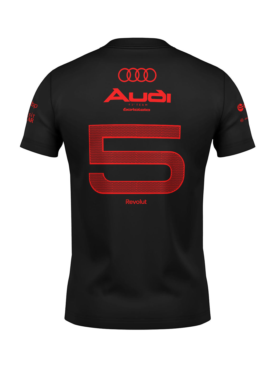 Bortoleto Audi Red & Black Edition Cotton T-Shirt