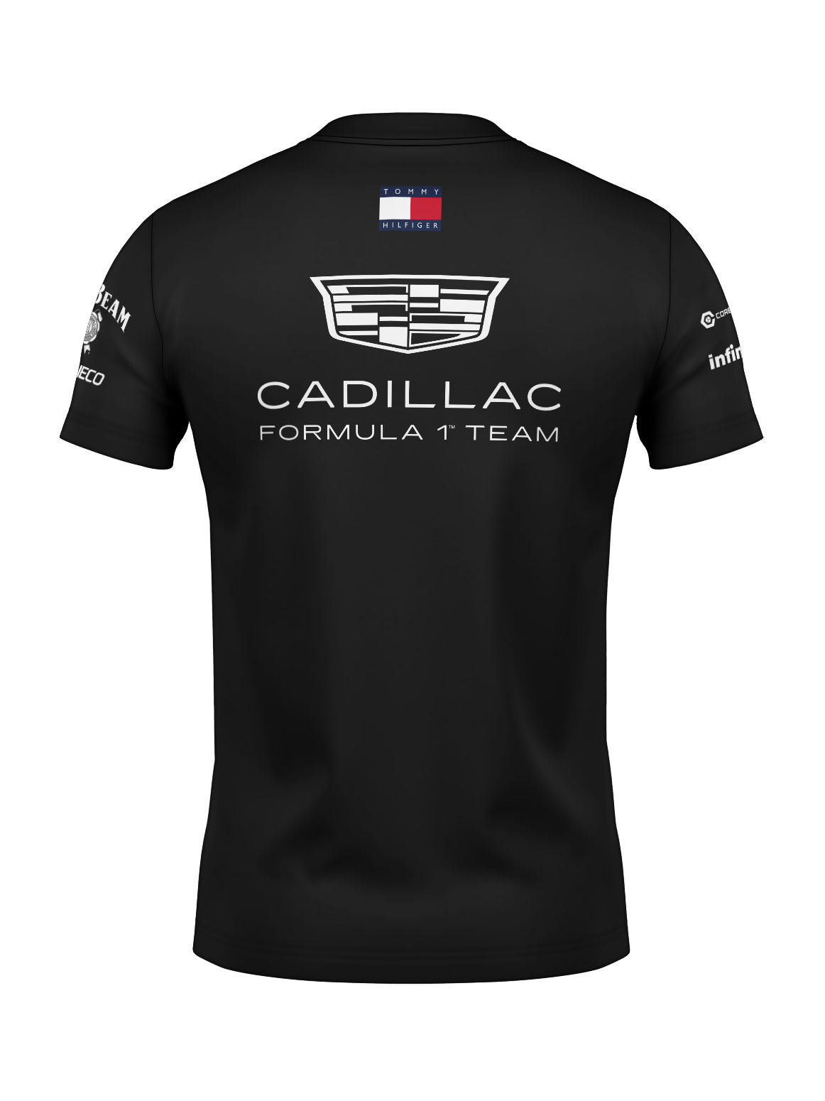 Cadillac F1 Team Black Cotton T-Shirt