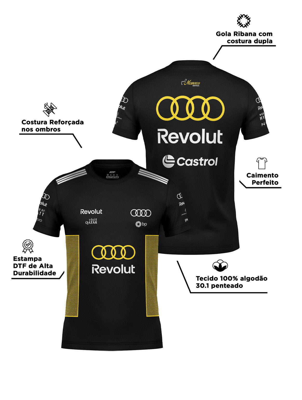 Audi Monaco Edition 2026 Cotton T-Shirt