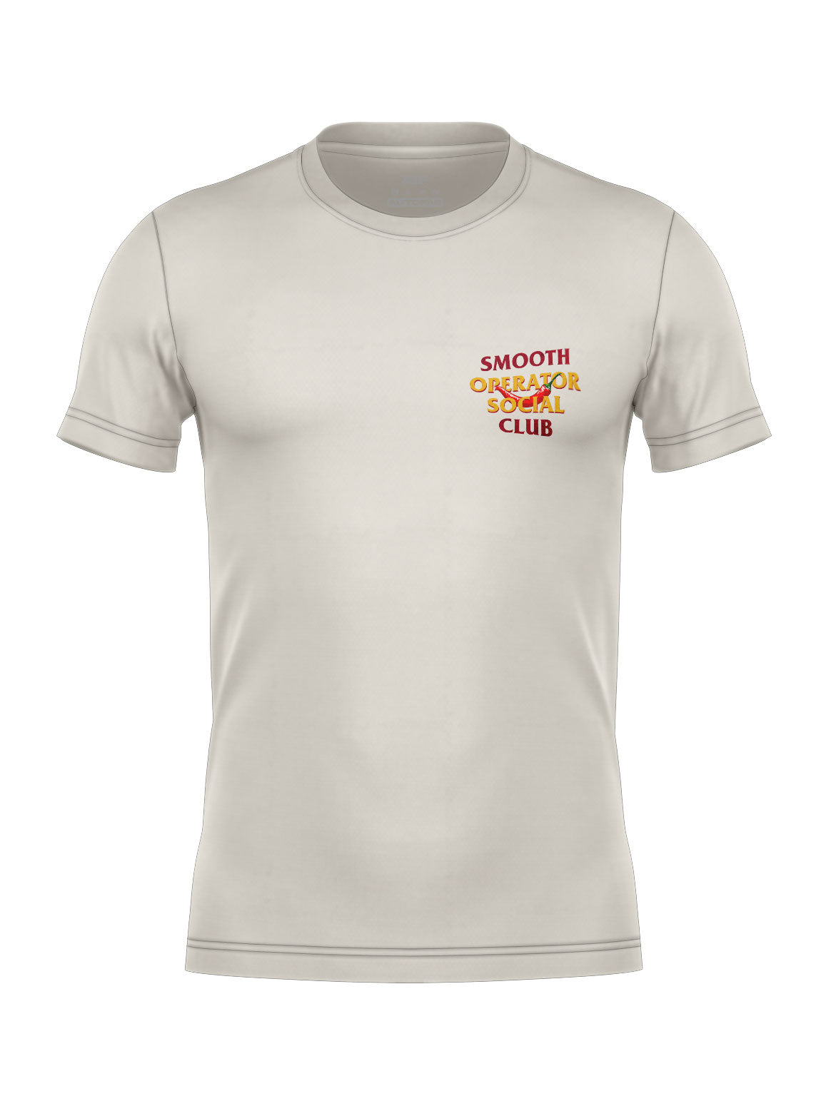 Smoth Operator Social Club Off White Cotton T-Shirt